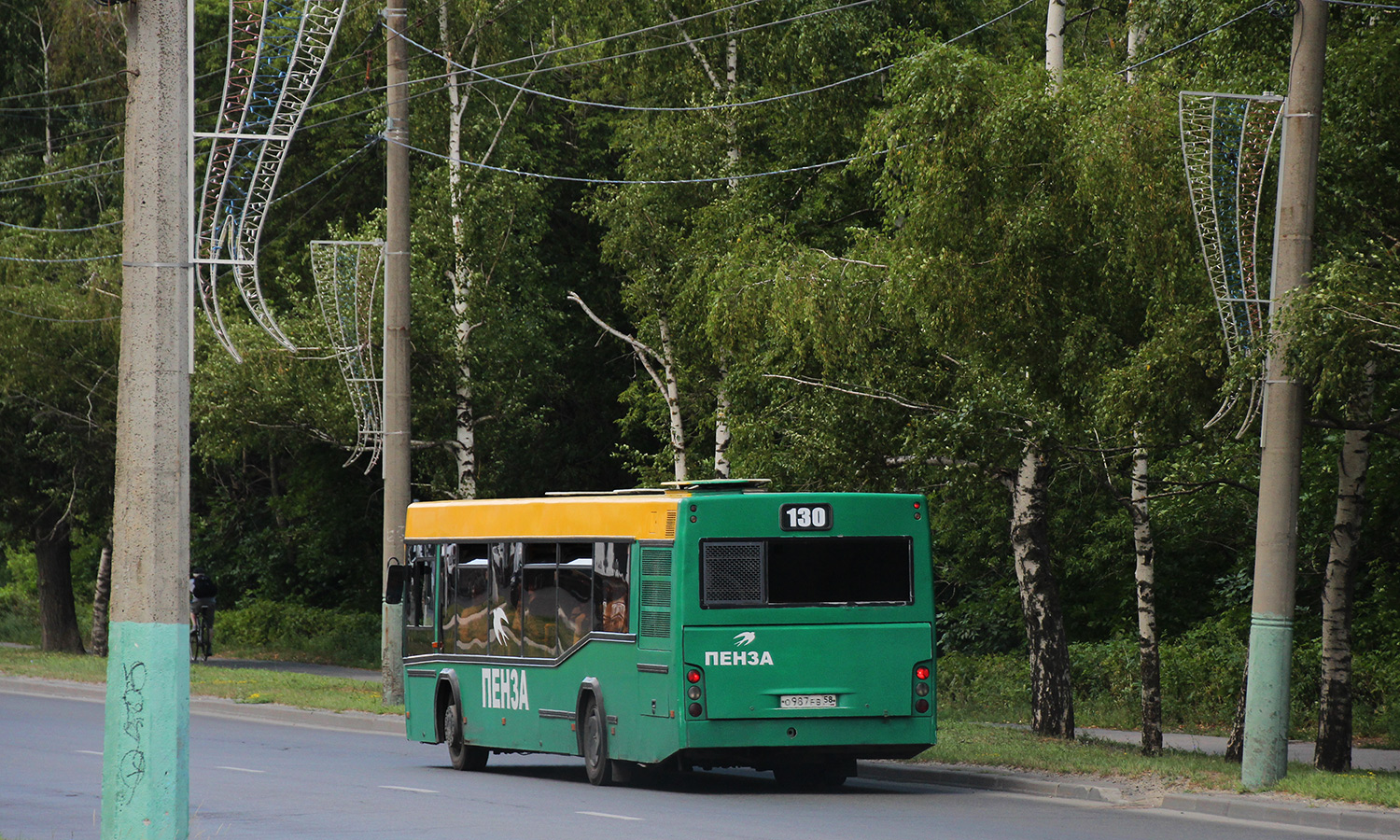 Пензенская область, МАЗ-103.465 № О 987 ЕВ 58