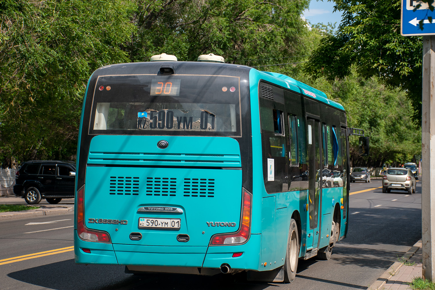 Карагандинская область, Yutong ZK6852HG (СарыаркаАвтоПром) № 590 YM 01