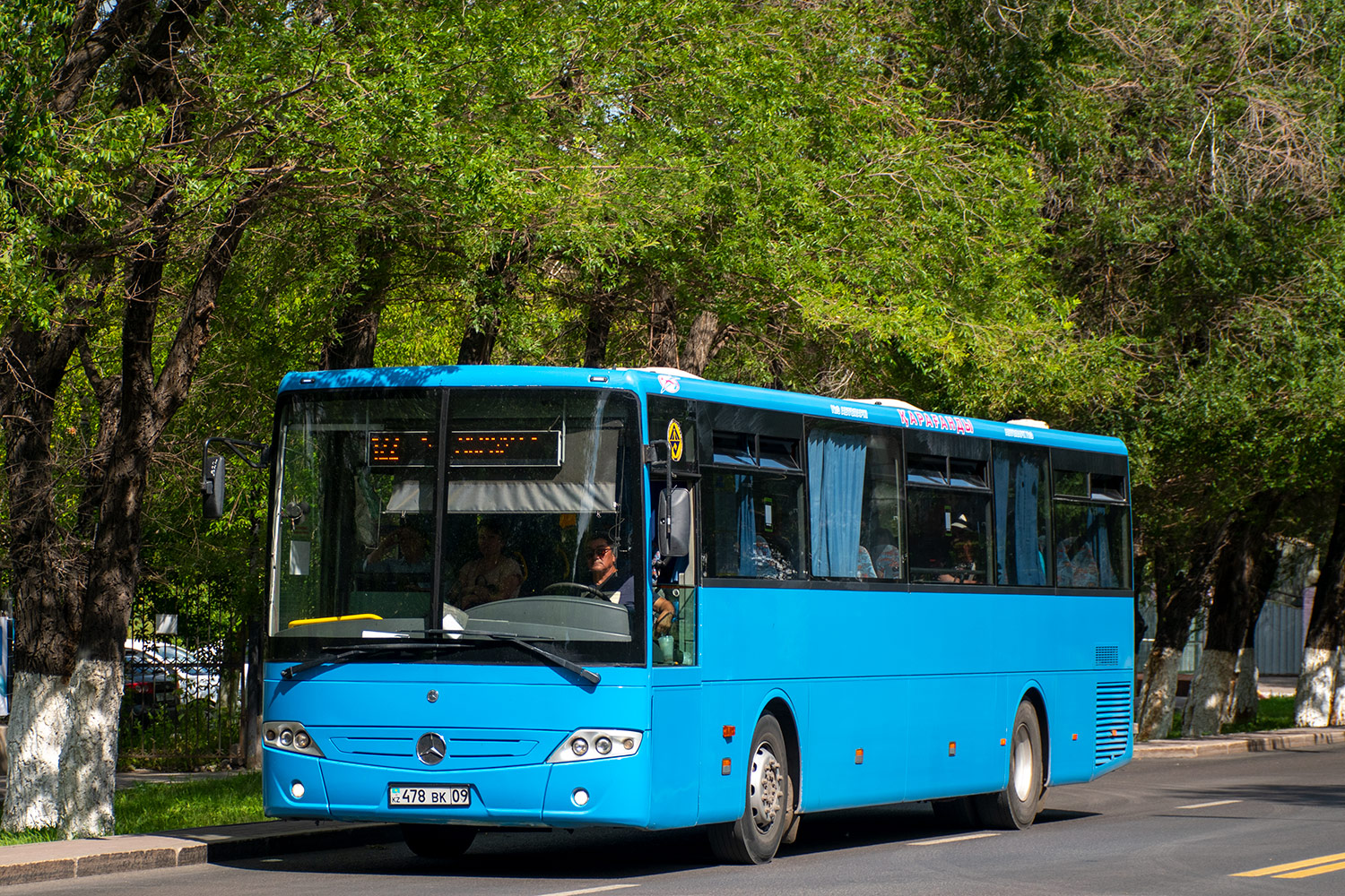 Karagandy province, Mercedes-Benz Intouro II Nr. 478 BK 09