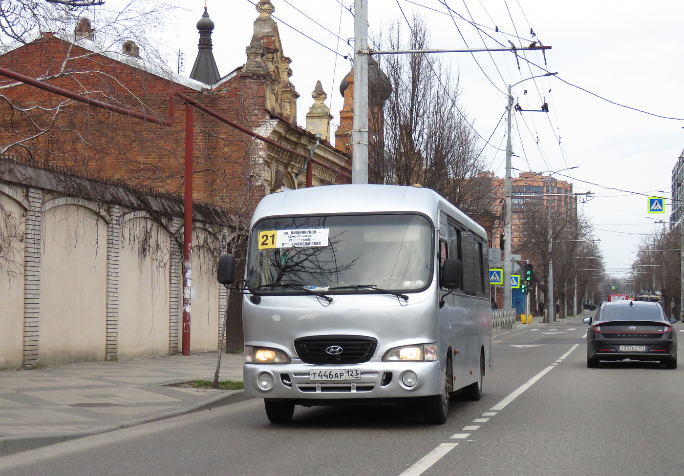 Краснодарский край, Hyundai County LWB C11 (ТагАЗ) № Т 446 АР 123