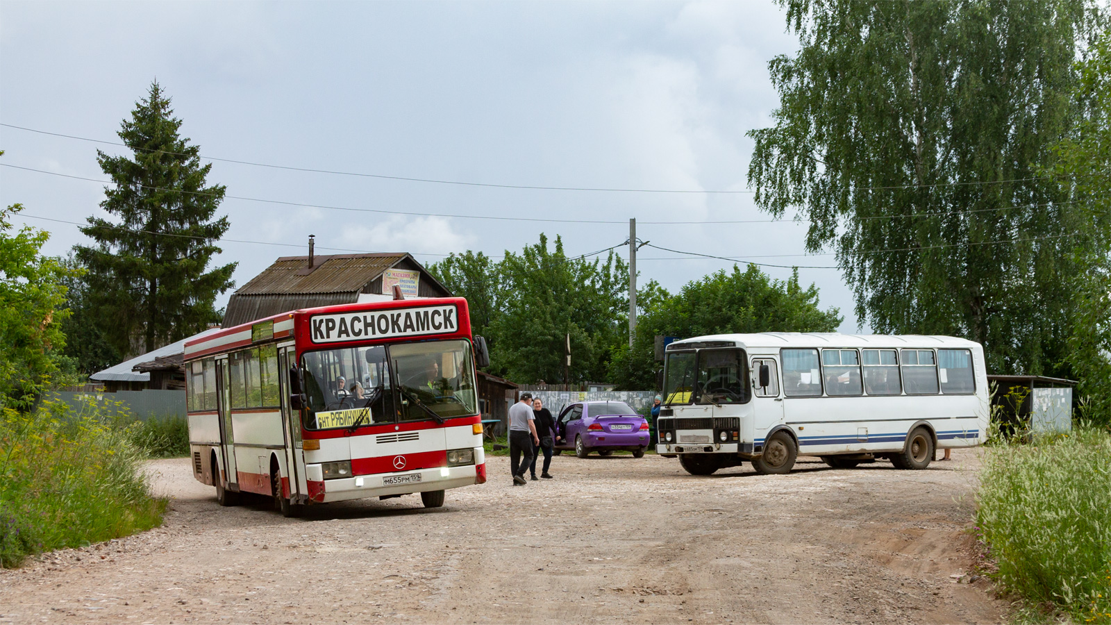 Пермский край, Mercedes-Benz O405 № М 655 РМ 159