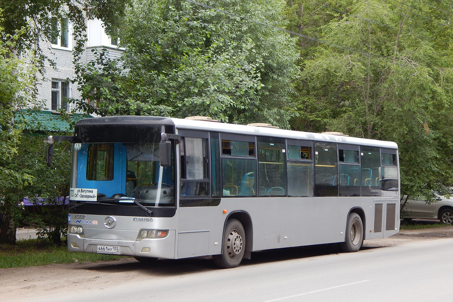 Омская область, Higer KLQ6118G № 3504