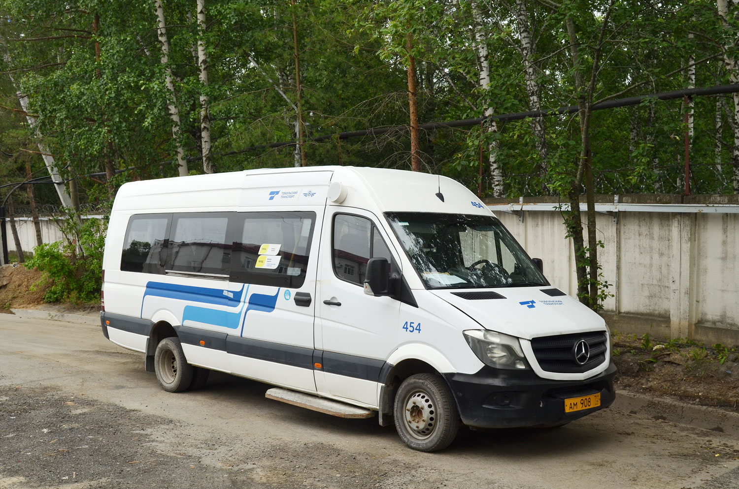 Тюменская область, Луидор-22360C (MB Sprinter) № 454