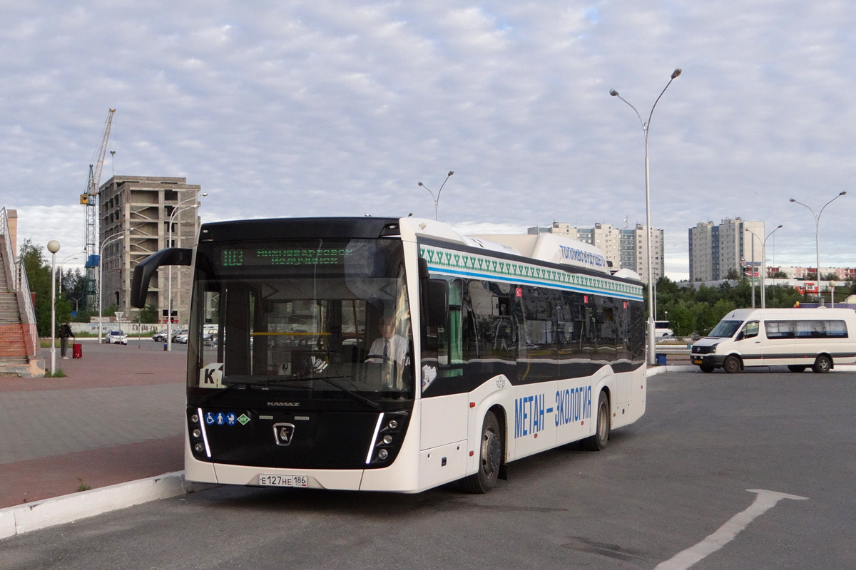 Khanty-Mansi AO, NefAZ-5299-40-57 (CNG) č. Е 127 НЕ 186