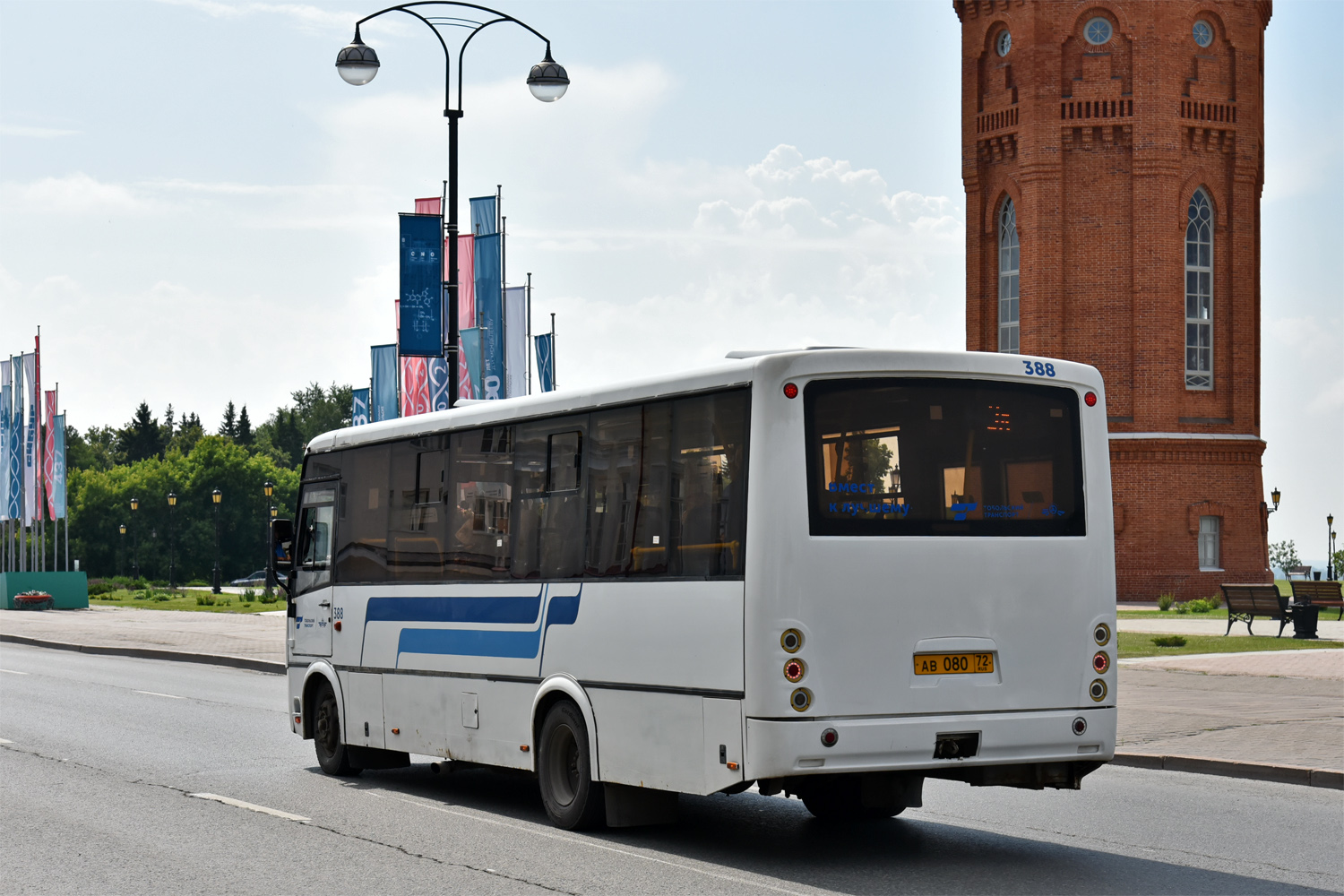 Тюменская область, ПАЗ-320414-05 "Вектор" (1-2) № 388