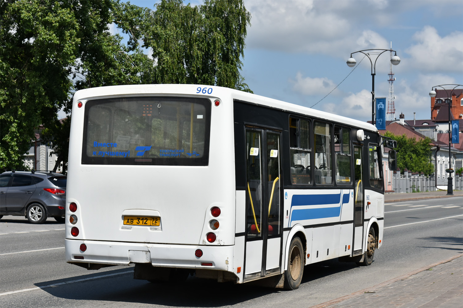 Тюменская область, ПАЗ-320414-05 "Вектор" (1-2) № 960