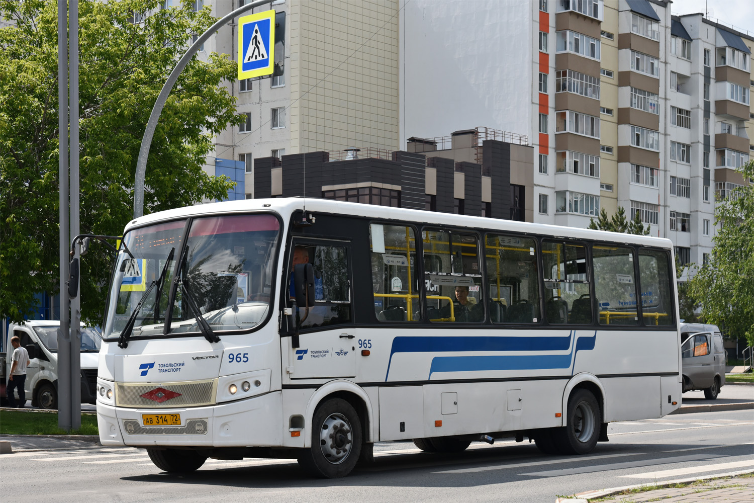 Тюменская область, ПАЗ-320414-05 "Вектор" (1-2) № 965