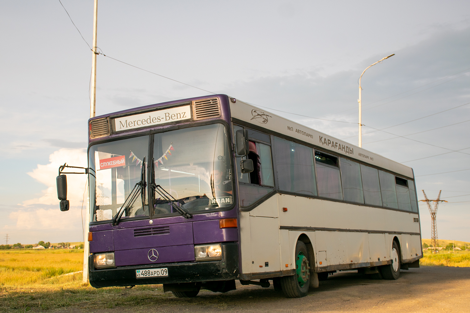 Карагандинская область, Mercedes-Benz O407 № 488 APD 09