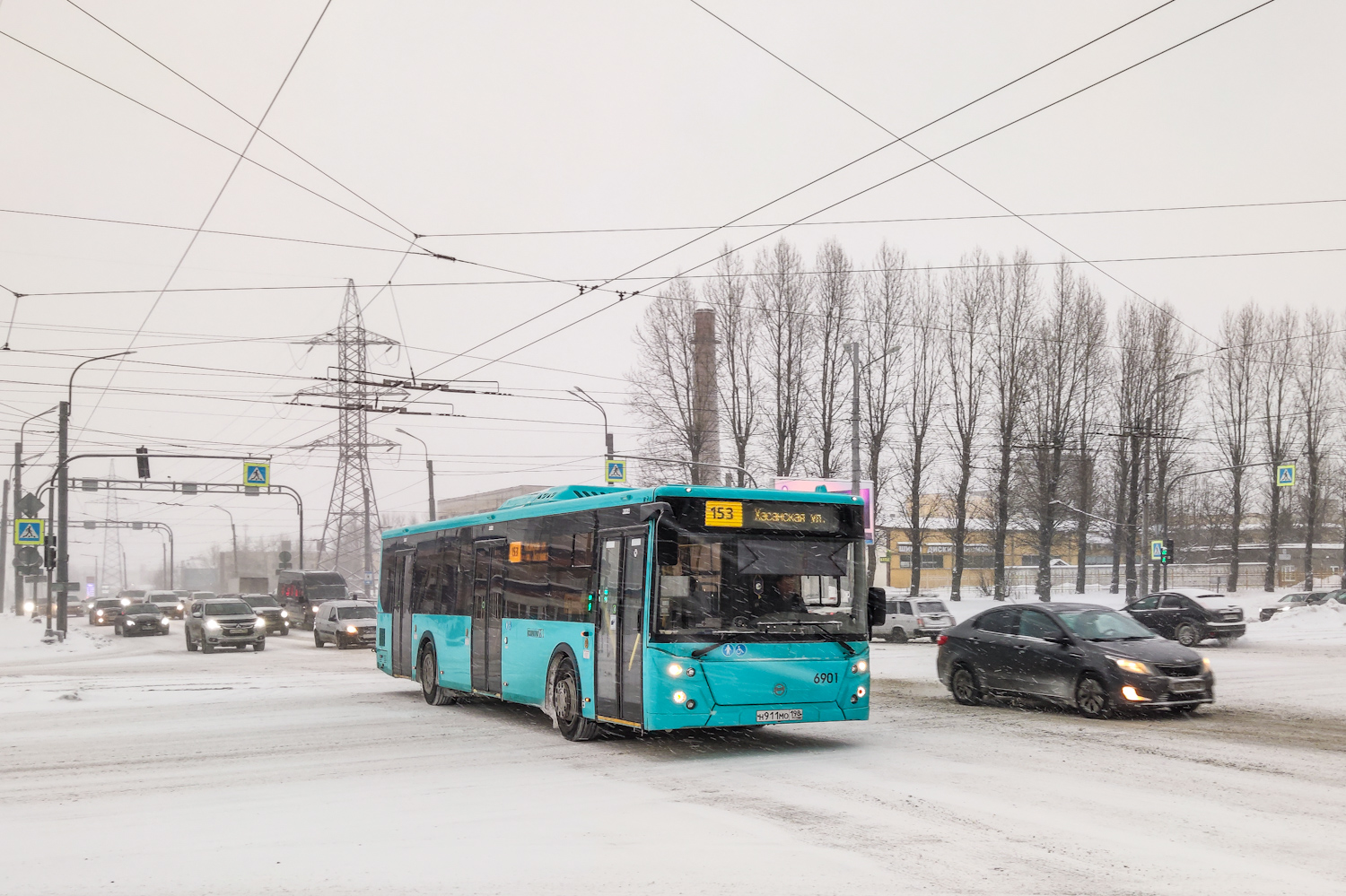 Санкт-Петербург, ЛиАЗ-5292.65 № 6901