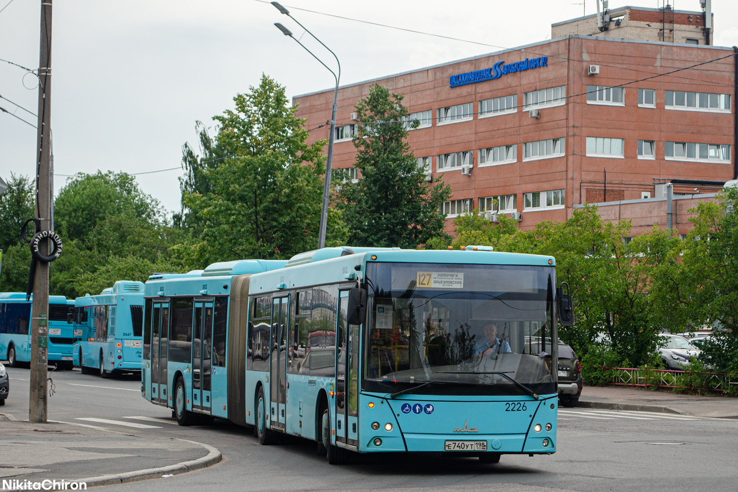 Санкт-Петербург, МАЗ-216.066 № 2226