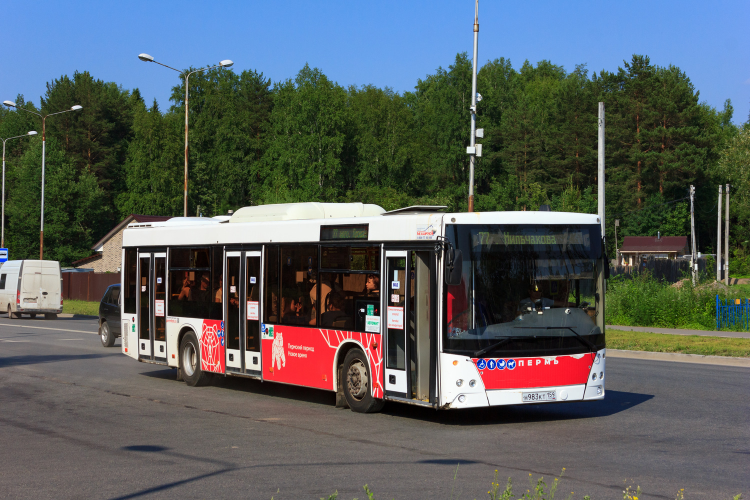 Пермский край, МАЗ-203.016 № Н 983 КТ 159