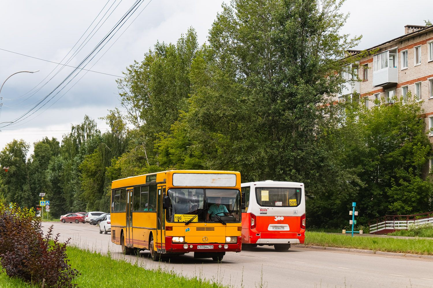 Пермский край, Mercedes-Benz O405 № Е 970 МН 159