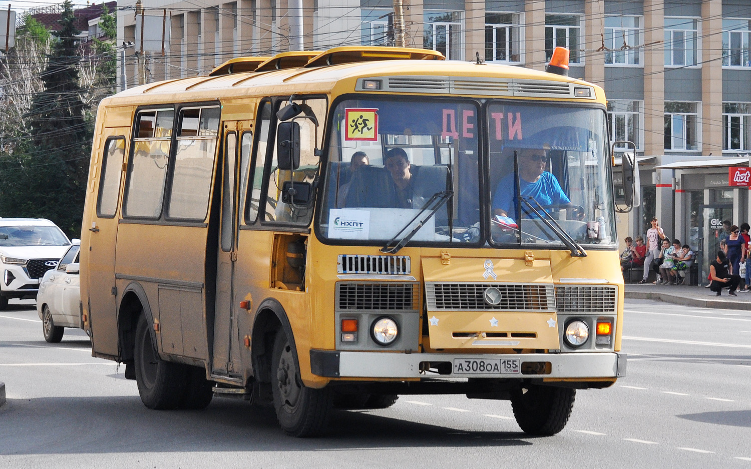 Омская область, ПАЗ-32053-70 № А 308 ОА 155