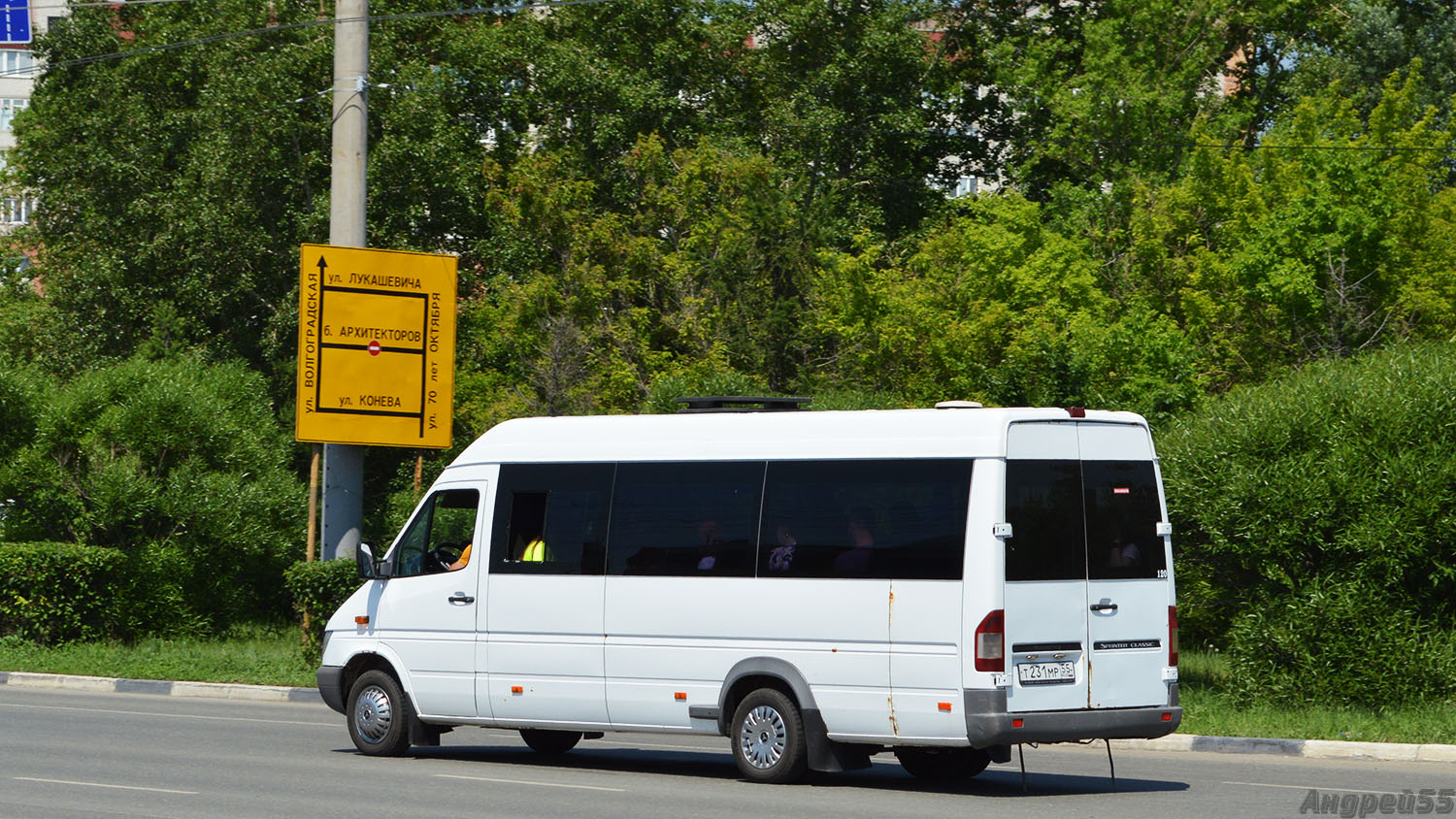 Омская область, Луидор-223203 (MB Sprinter Classic) № Т 231 МР 55