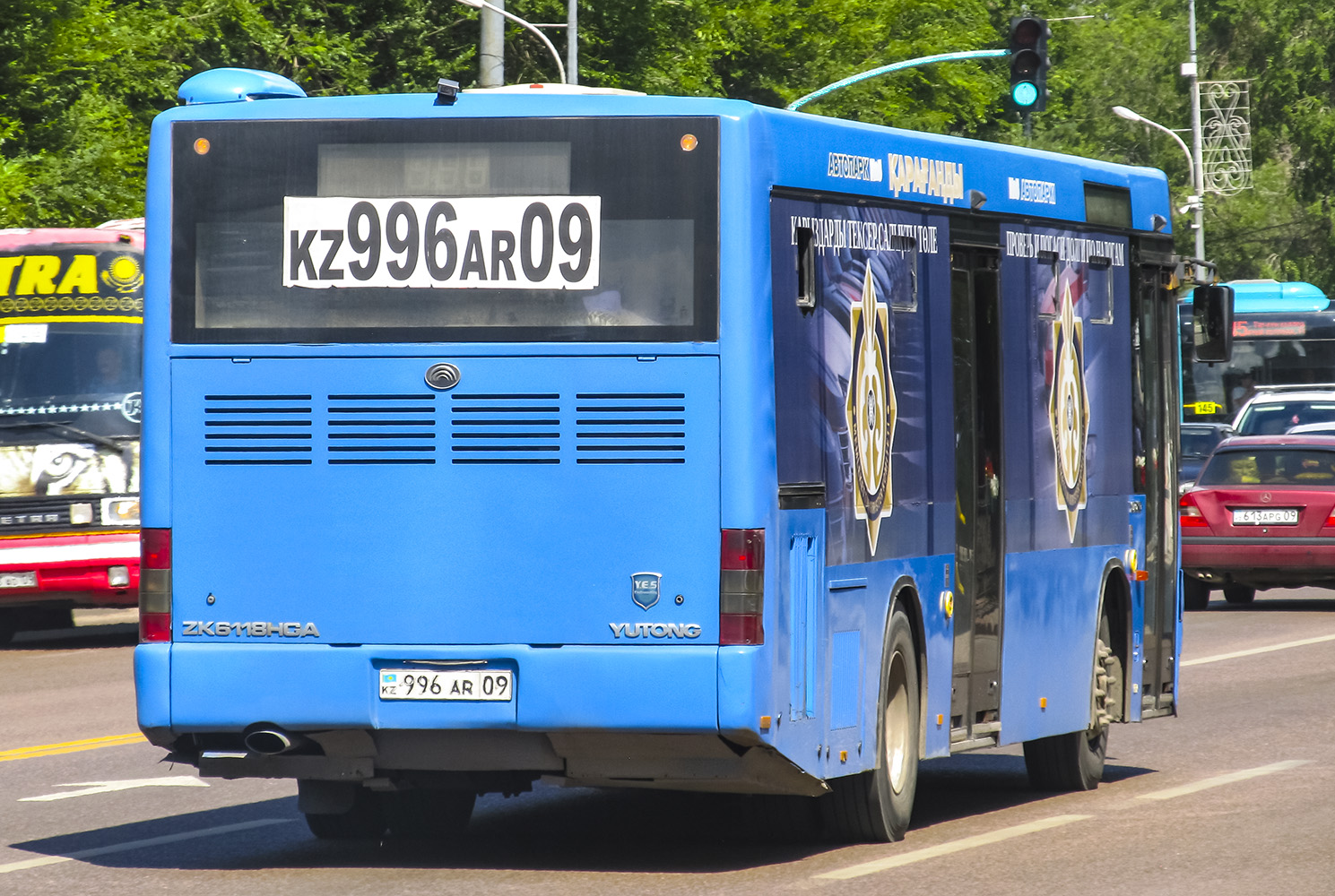 Карагандинская область, Yutong ZK6118HGA № 996 AR 09