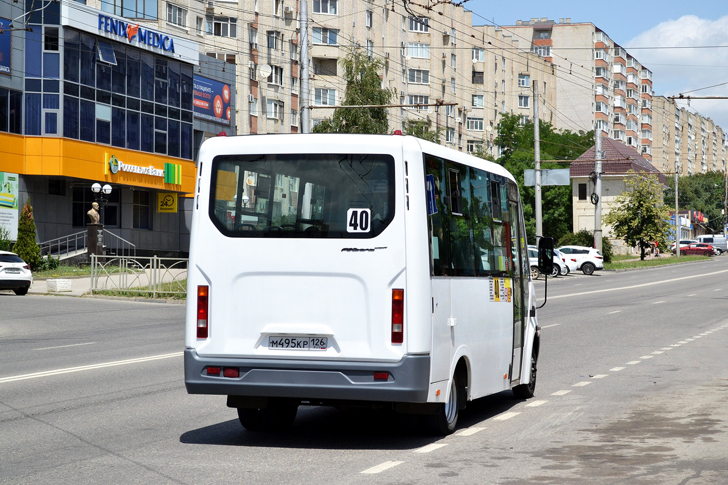 Ставропольский край, ГАЗ-A64R42 Next № М 495 КР 126