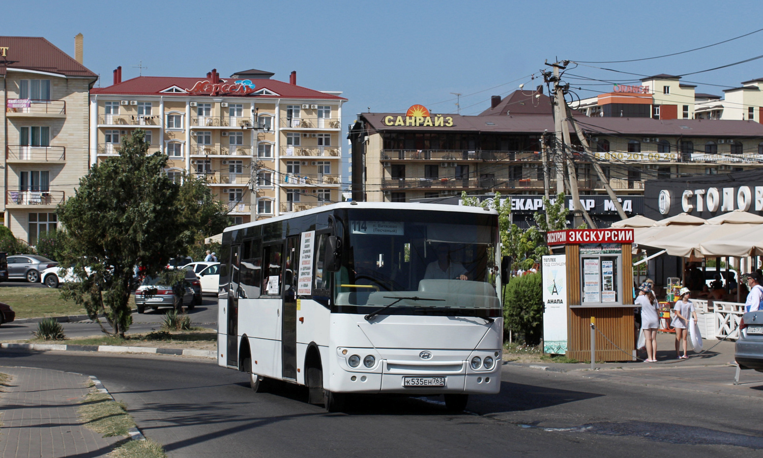 Krasnodar region, Hyundai County Kuzbas HDU2 Nr. К 535 ЕН 763