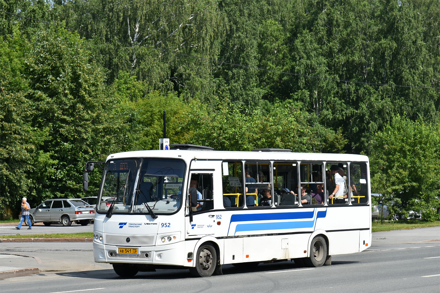 Тюменская область, ПАЗ-320414-04 "Вектор" (1-2) № 952