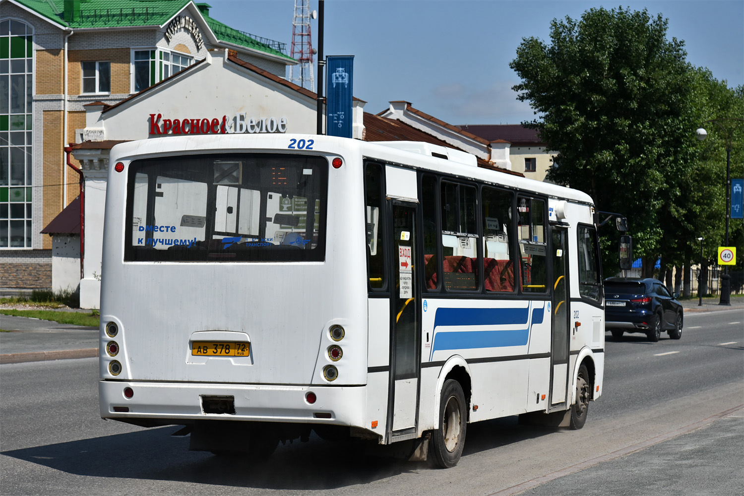 Тюменская область, ПАЗ-320412-05 "Вектор" № 202