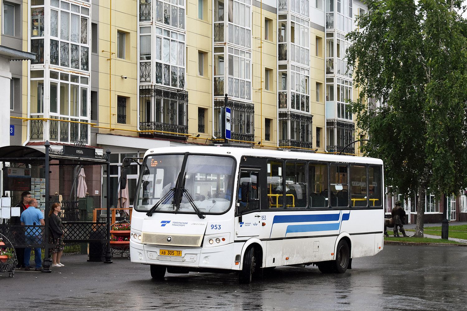 Тюменская область, ПАЗ-320414-04 "Вектор" (1-2) № 953