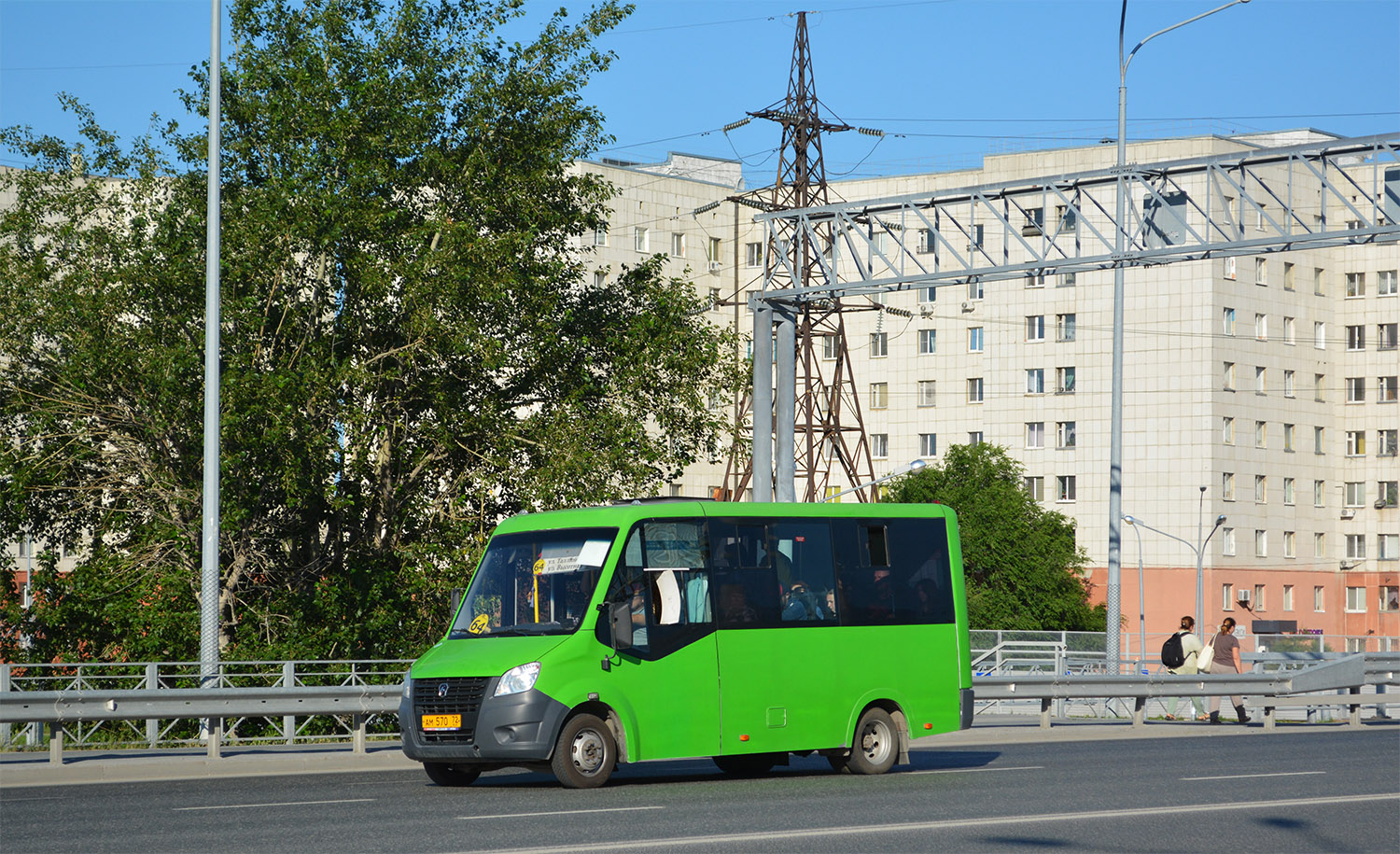 Тюменская область, ГАЗ-A64R45 Next № АМ 570 72