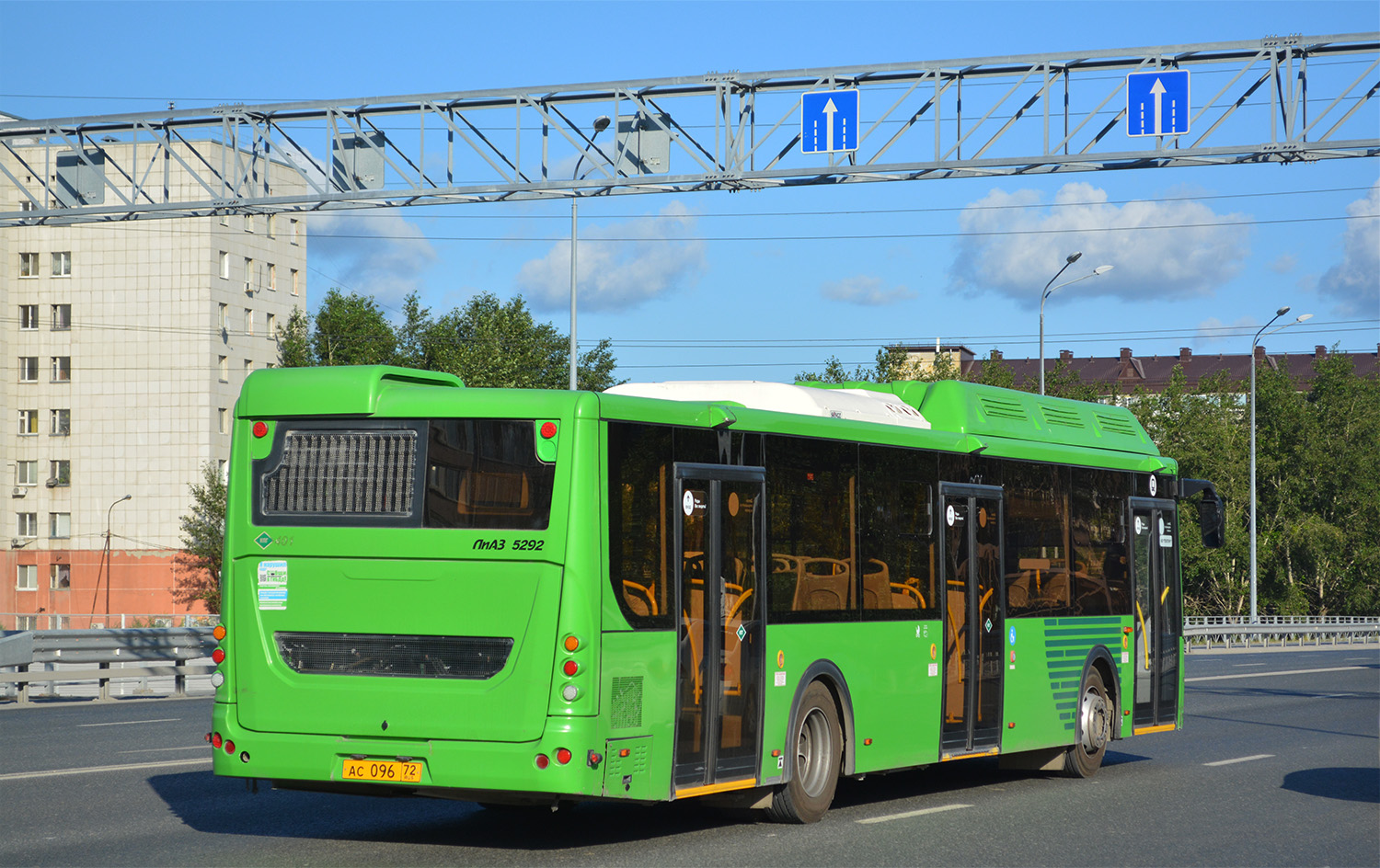 Tumen region, LiAZ-5292.67 (CNG) č. 401