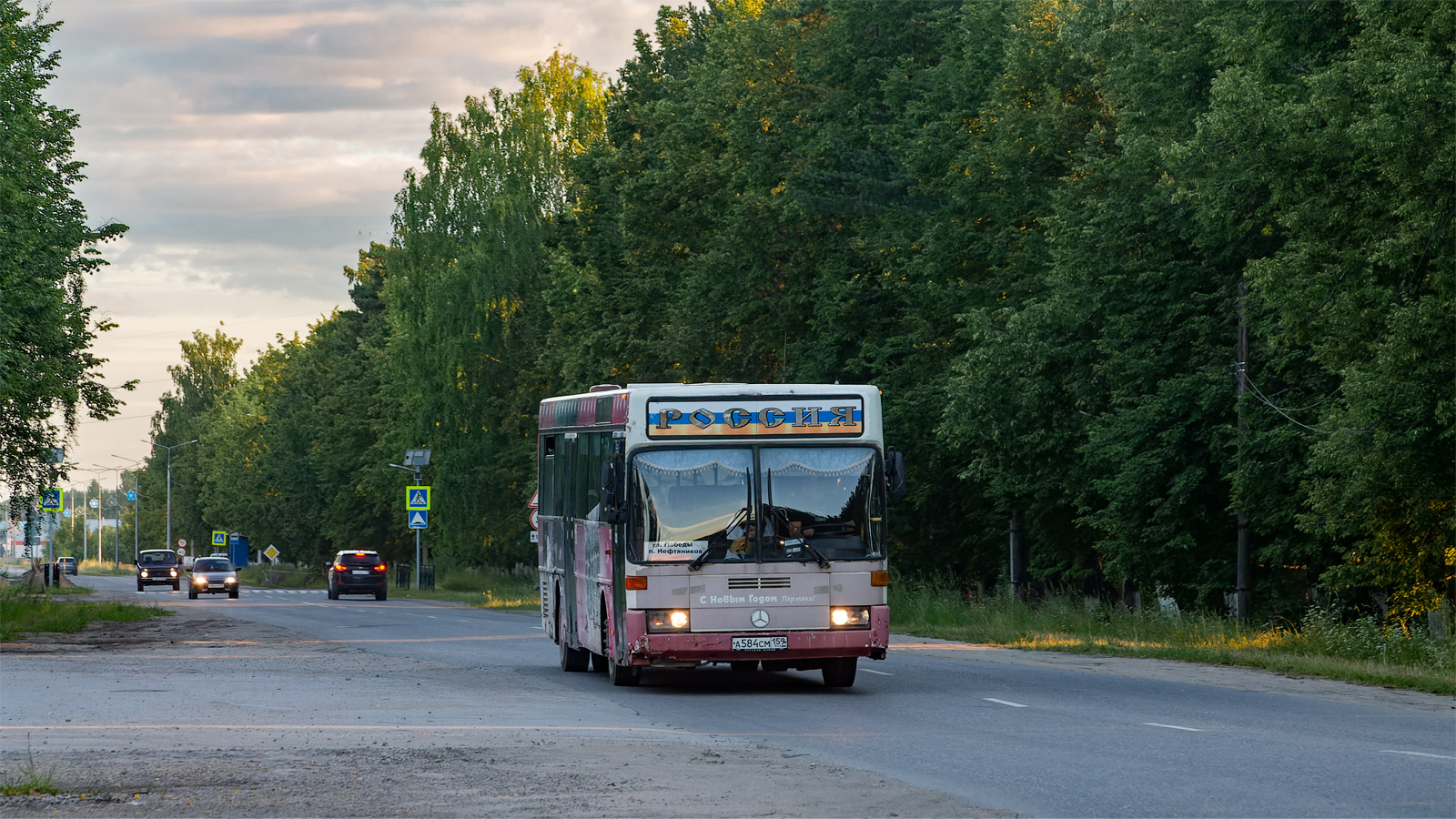 Пермский край, Mercedes-Benz O405 № А 584 СМ 159