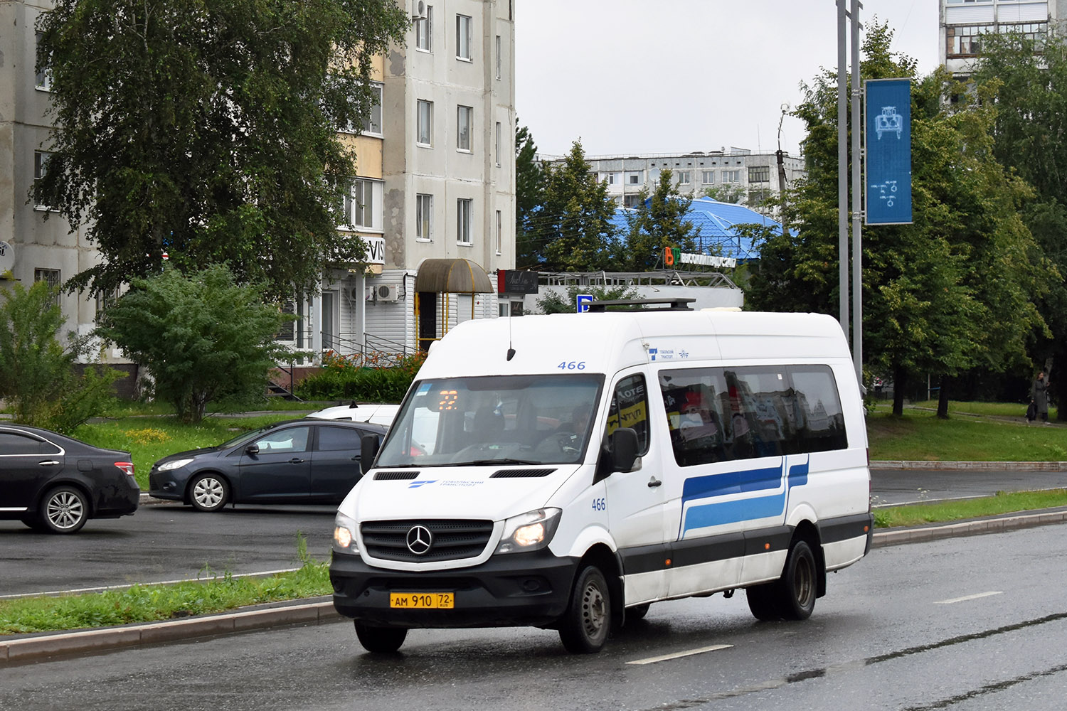 Тюменская область, Луидор-22360C (MB Sprinter) № 466