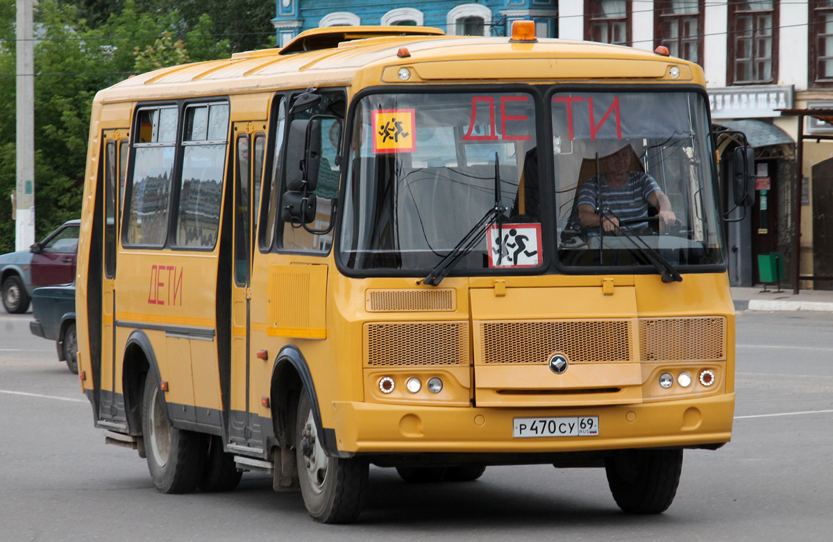 Тверская область, ПАЗ-32053-70 № Р 470 СУ 69