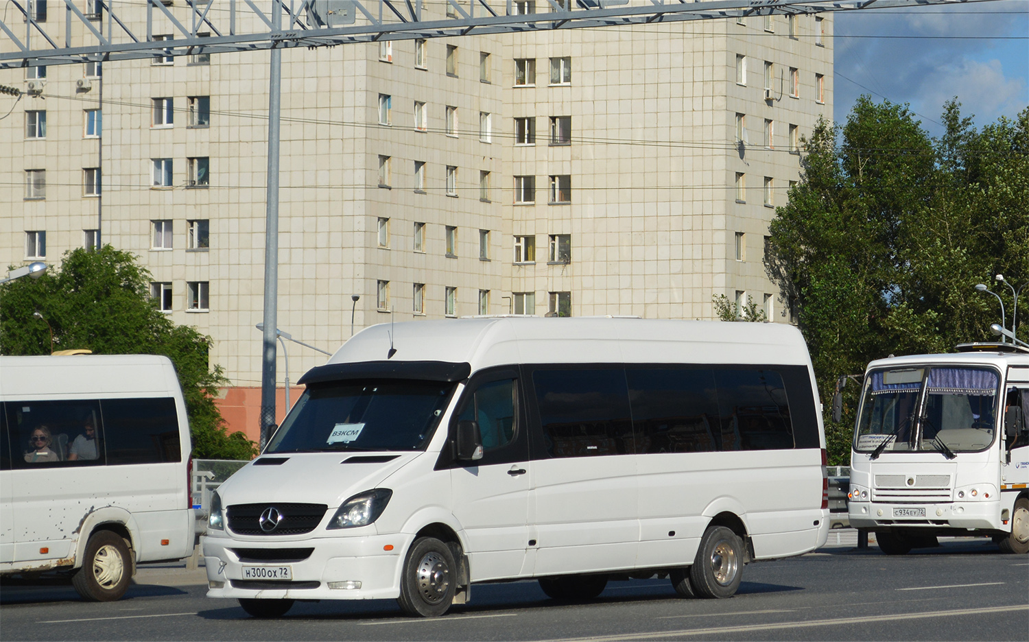 Тюменская область, Mercedes-Benz Sprinter W906 518CDI № Н 300 ОХ 72