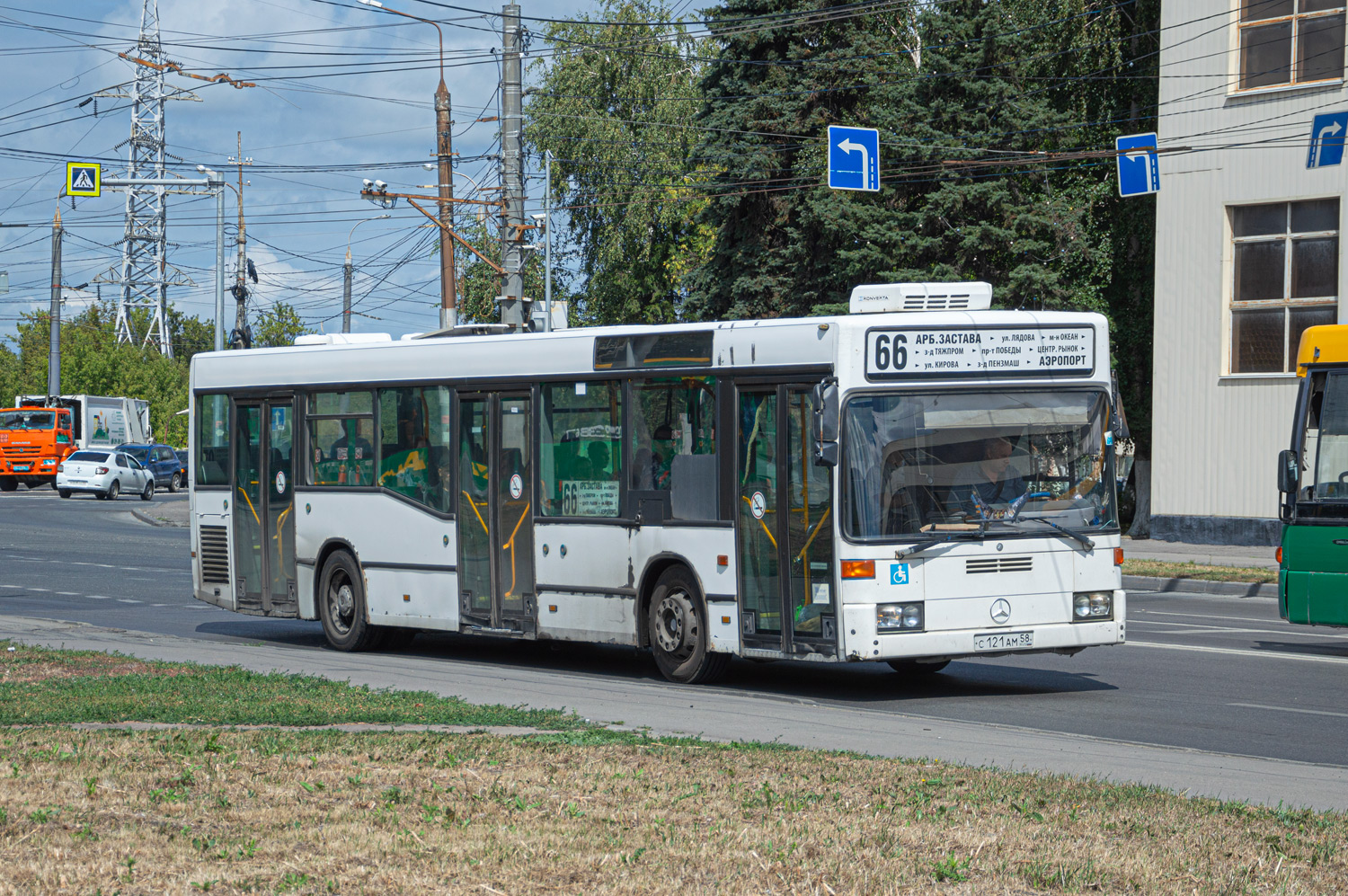 Penza region, Mercedes-Benz O405N2 (SAM) č. С 121 АМ 58