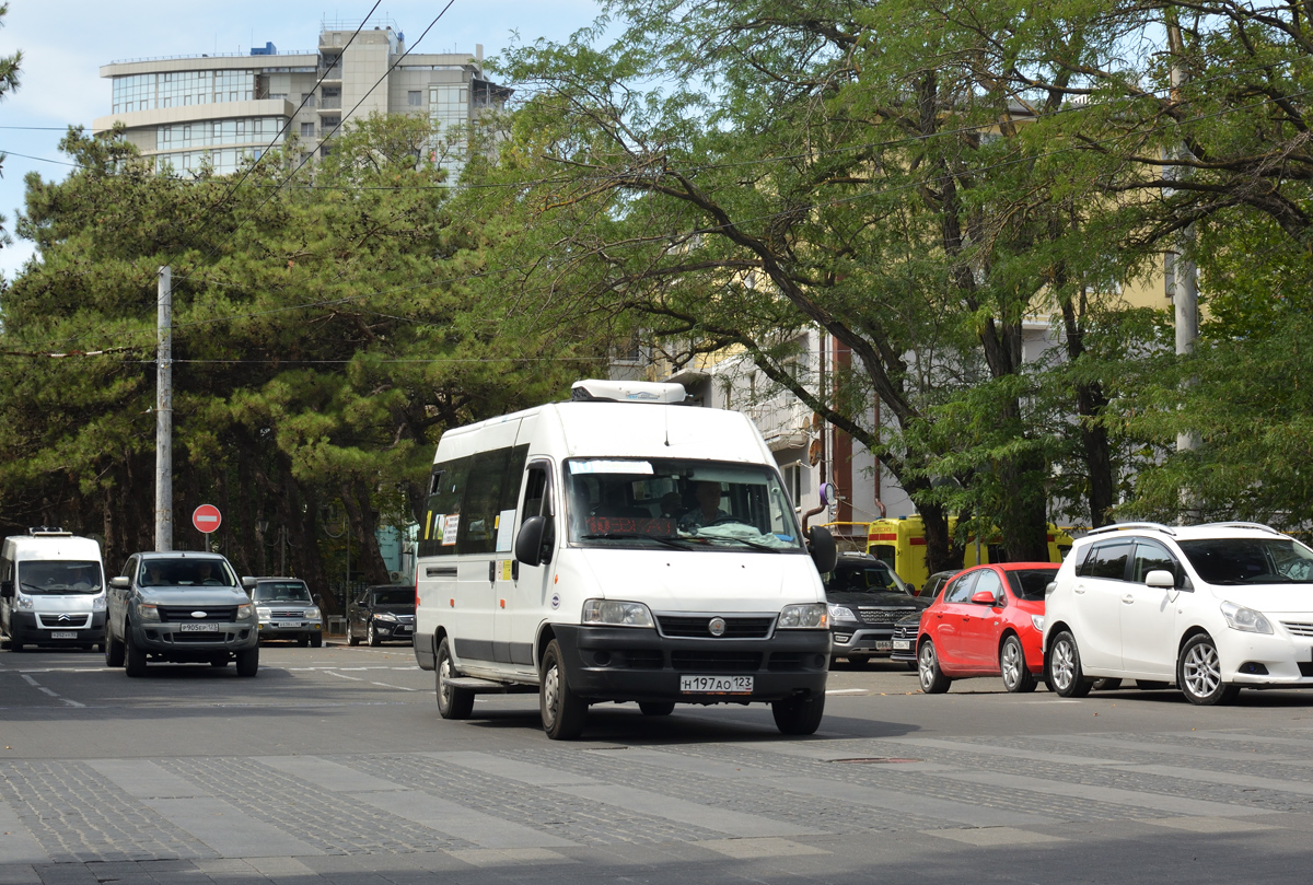 Краснодарский край, FIAT Ducato 244 [RUS] № Н 197 АО 123