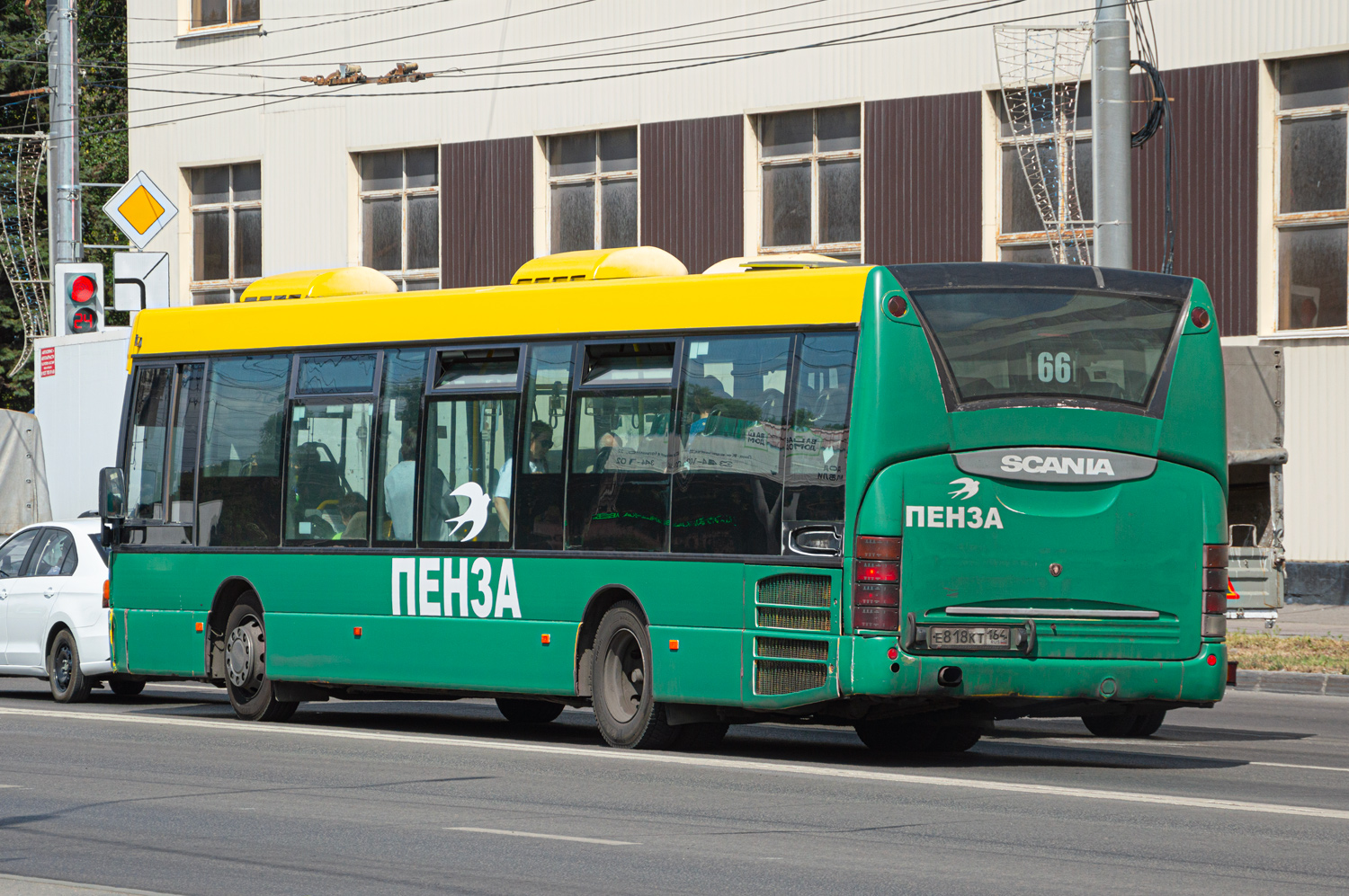 Пензенская область, Scania OmniLink I (Скания-Питер) № Е 818 КТ 164