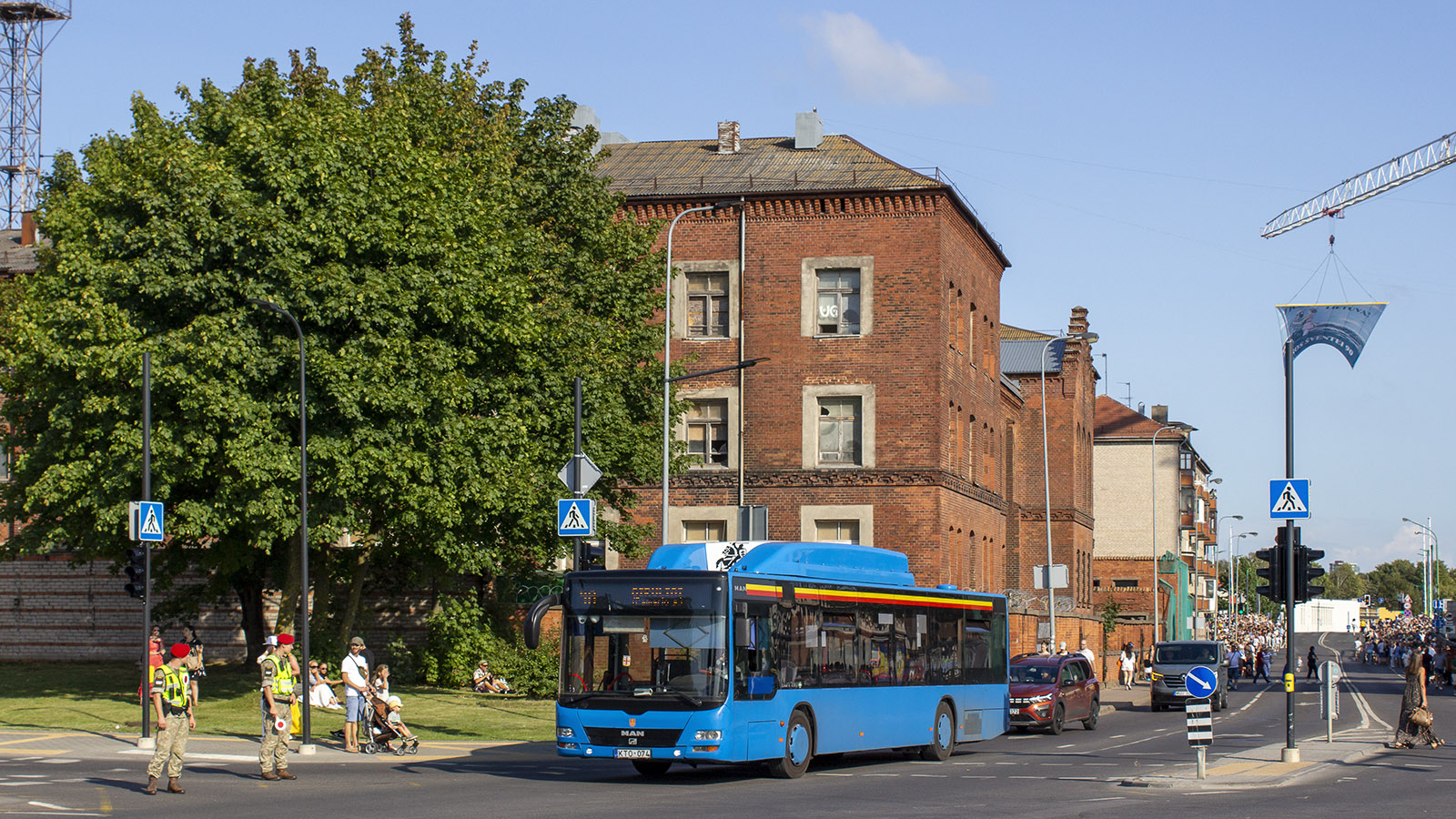 Литва, MAN A21 Lion's City NL313 CNG № KTO 074