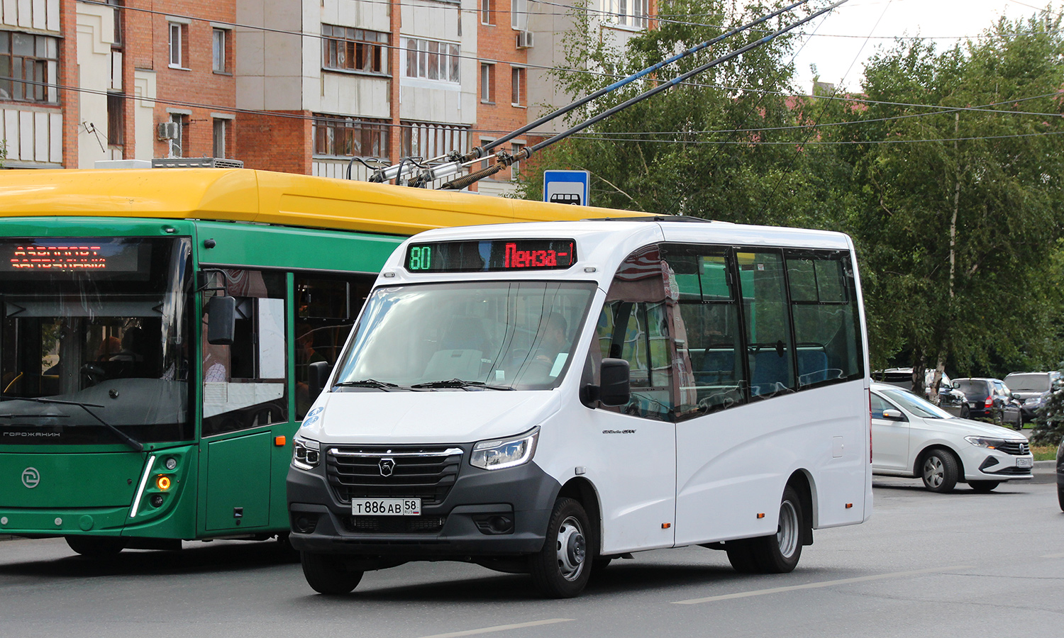 Пензенская область, ГАЗ-A68R52 City № Т 886 АВ 58