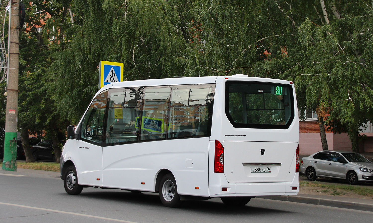 Пензенская область, ГАЗ-A68R52 City № Т 886 АВ 58