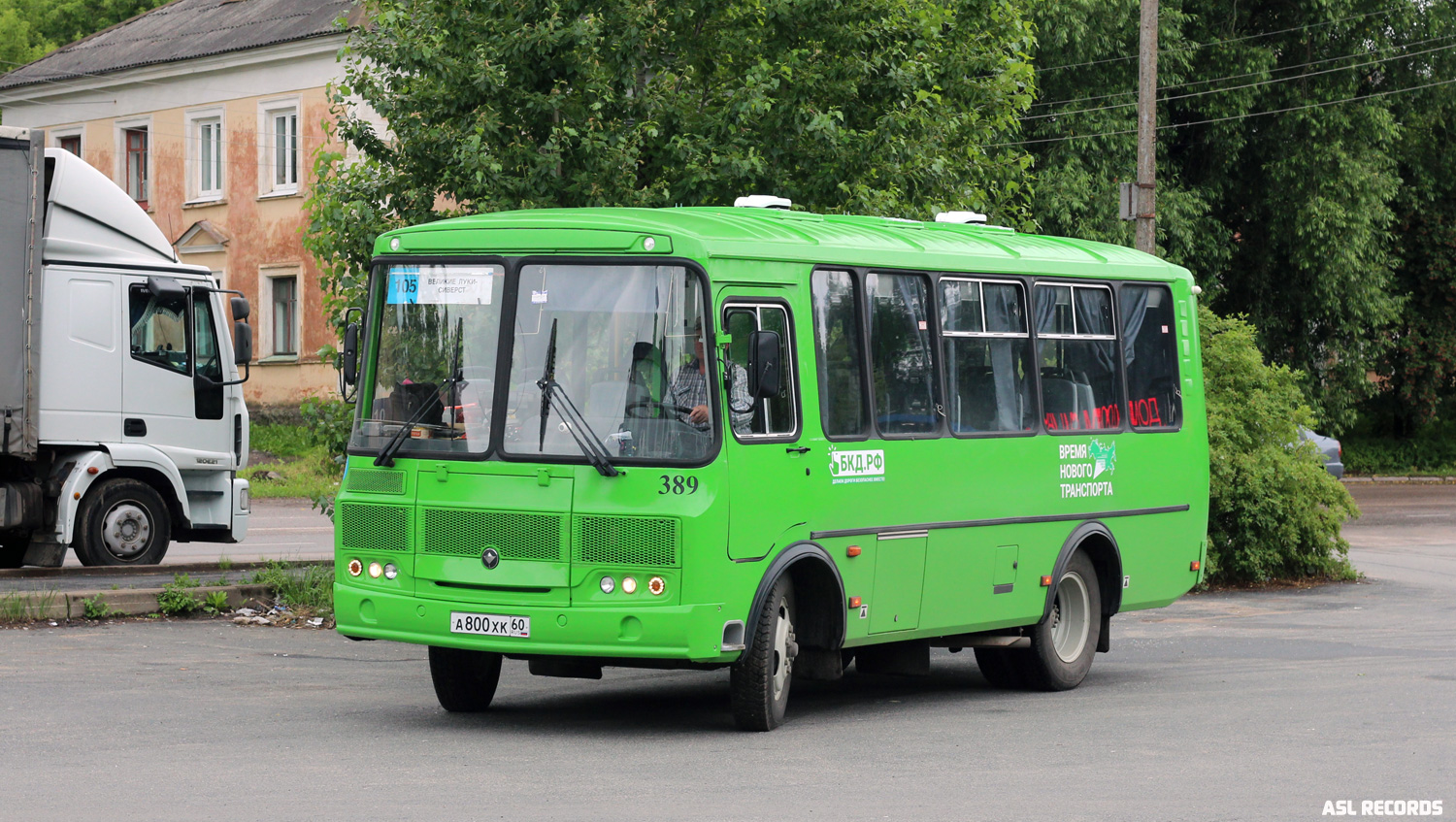 Псковская область, ПАЗ-32053 № 389