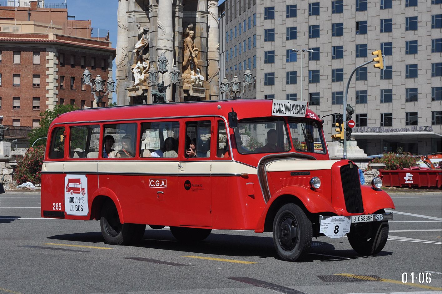 Испания, (прочие модели) № 265; Испания — Exposició d'Autobusos Clàssics de Barcelona 2024