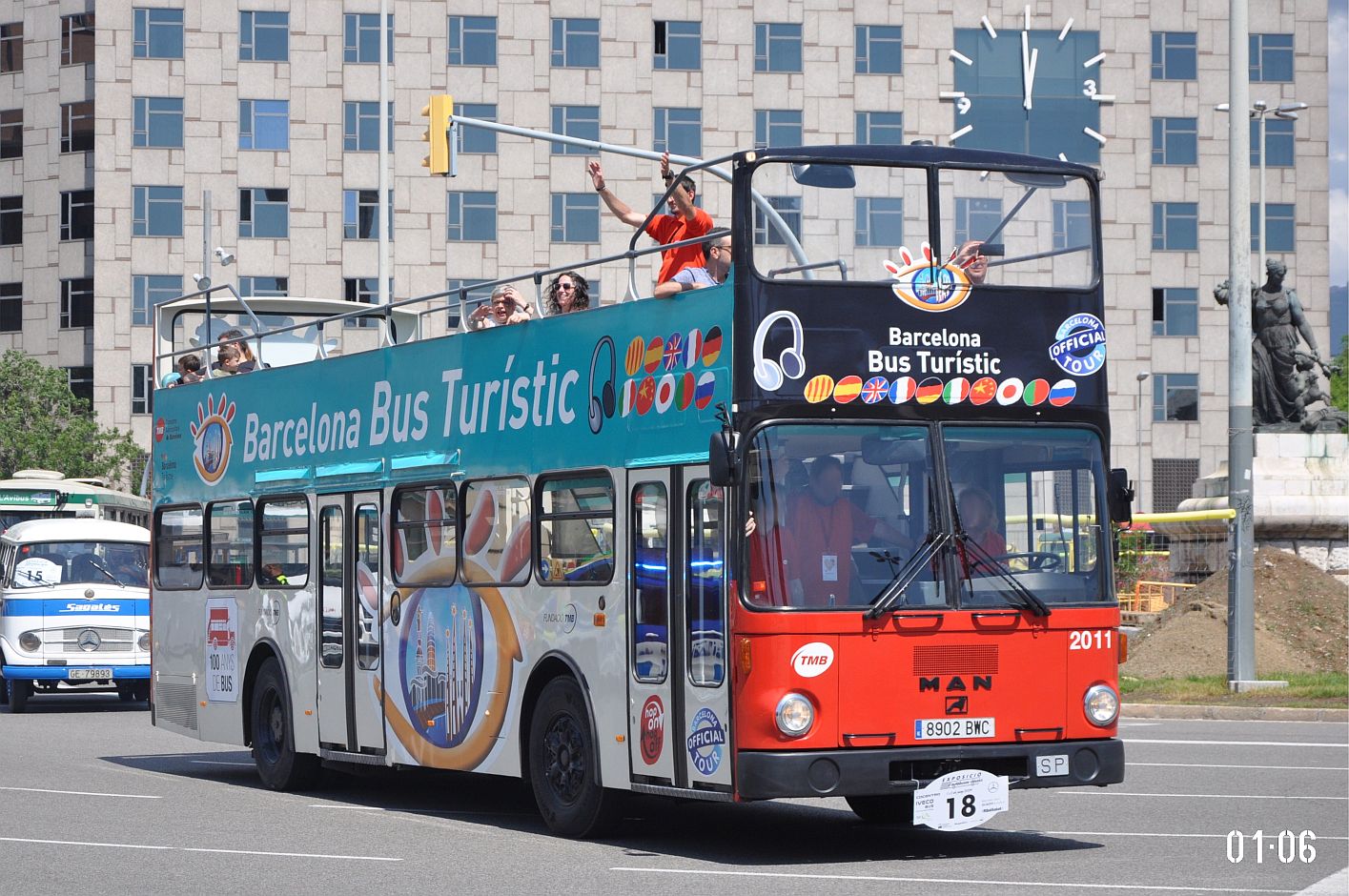 Испания, MAN 196 SD200 № 2011; Испания — Exposició d'Autobusos Clàssics de Barcelona 2024