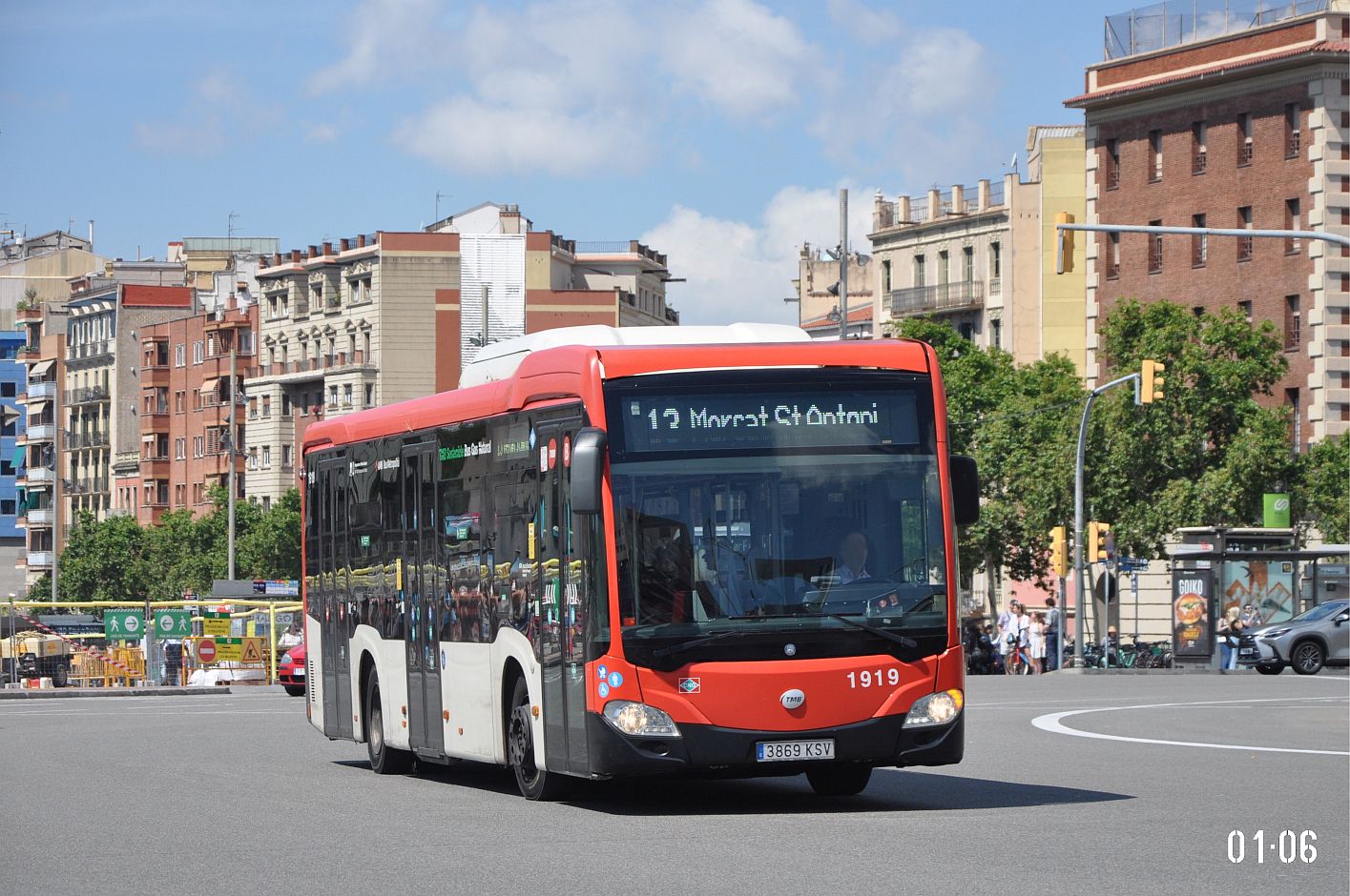 Испания, Mercedes-Benz Citaro C2 NGT № 1919