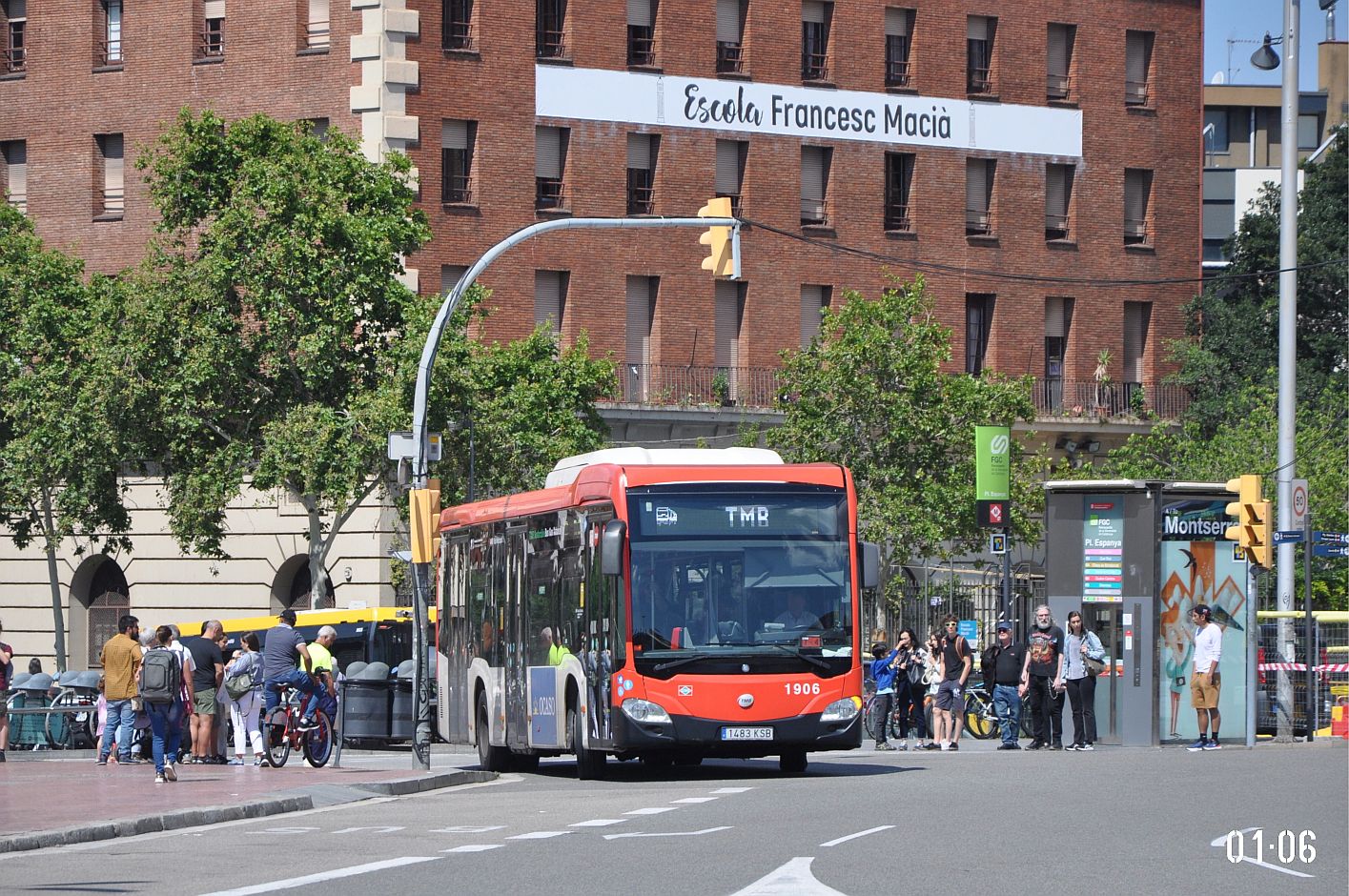 Испания, Mercedes-Benz Citaro C2 NGT № 1906