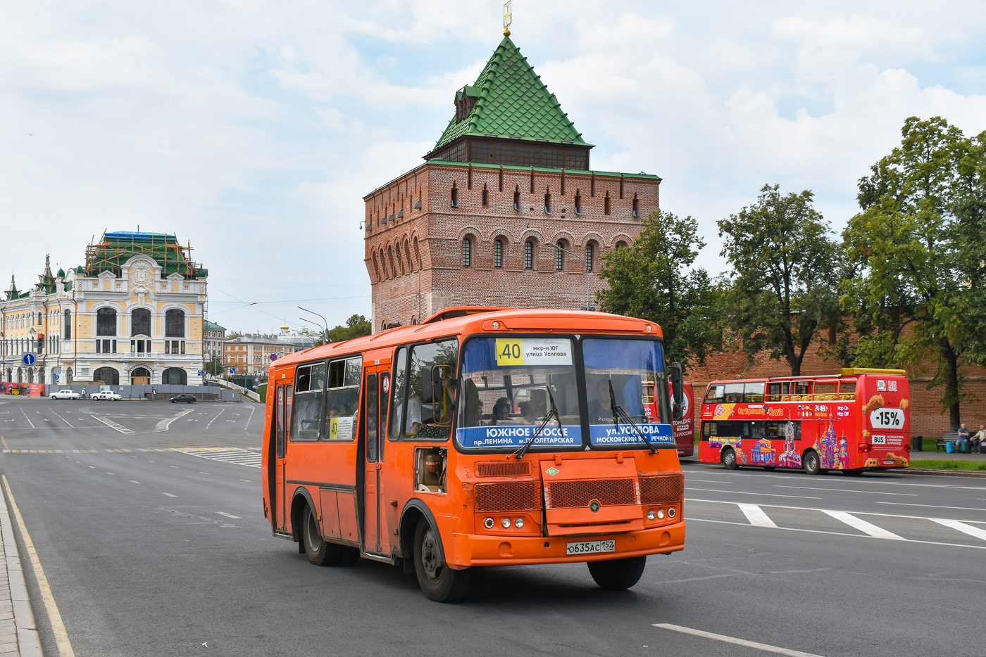 Нижегородская область, ПАЗ-32054 № О 635 АС 152