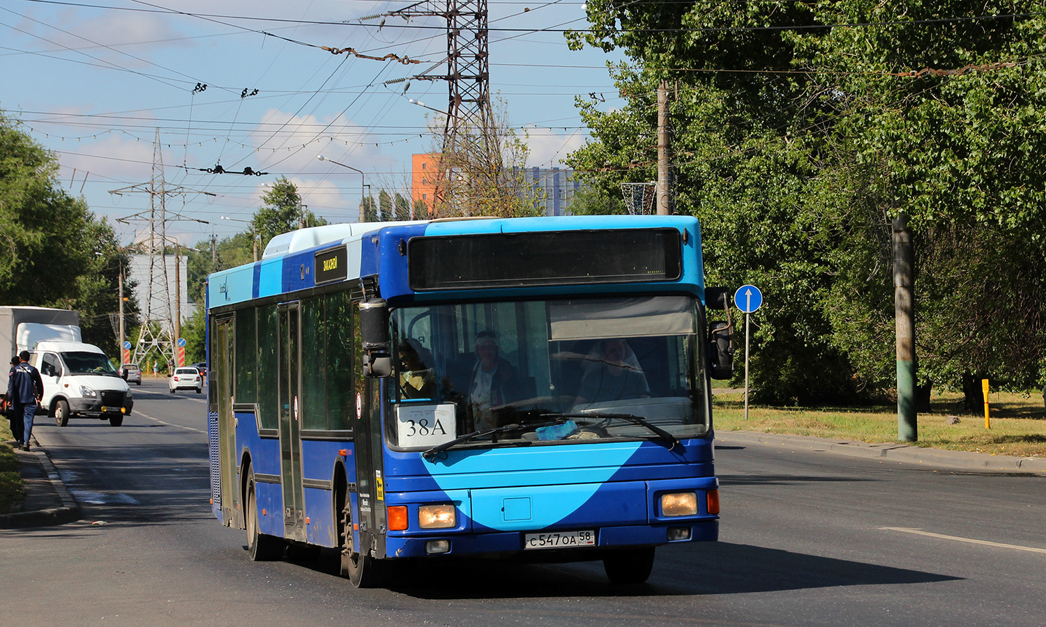 Penza region, MAN A10 NL262 č. С 547 ОА 58