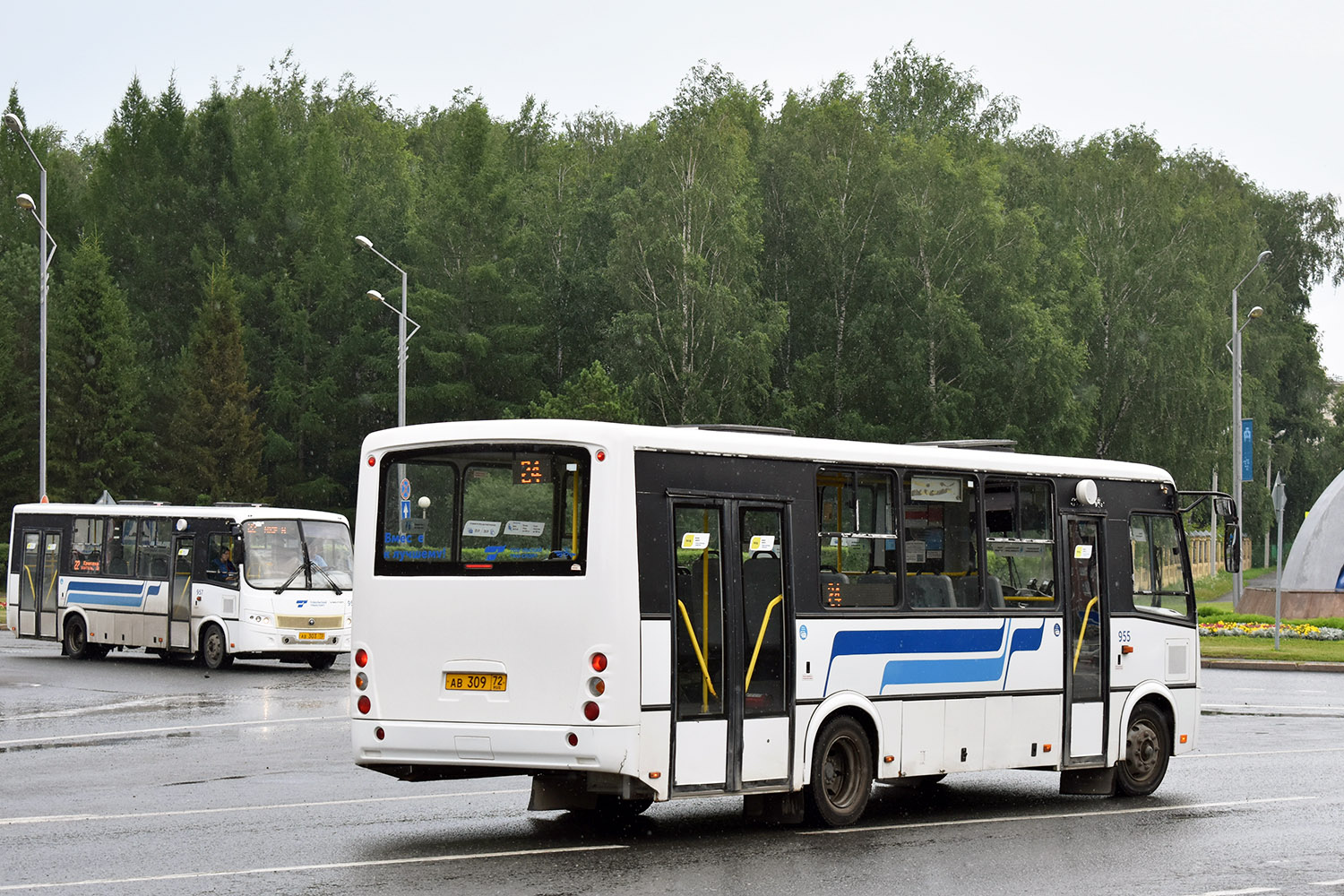 Тюменская область, ПАЗ-320414-04 "Вектор" (1-2) № 955