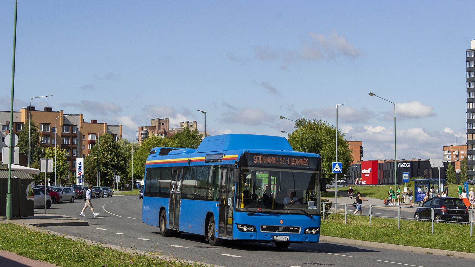 Литва, Volvo 7700 CNG № LFI 249