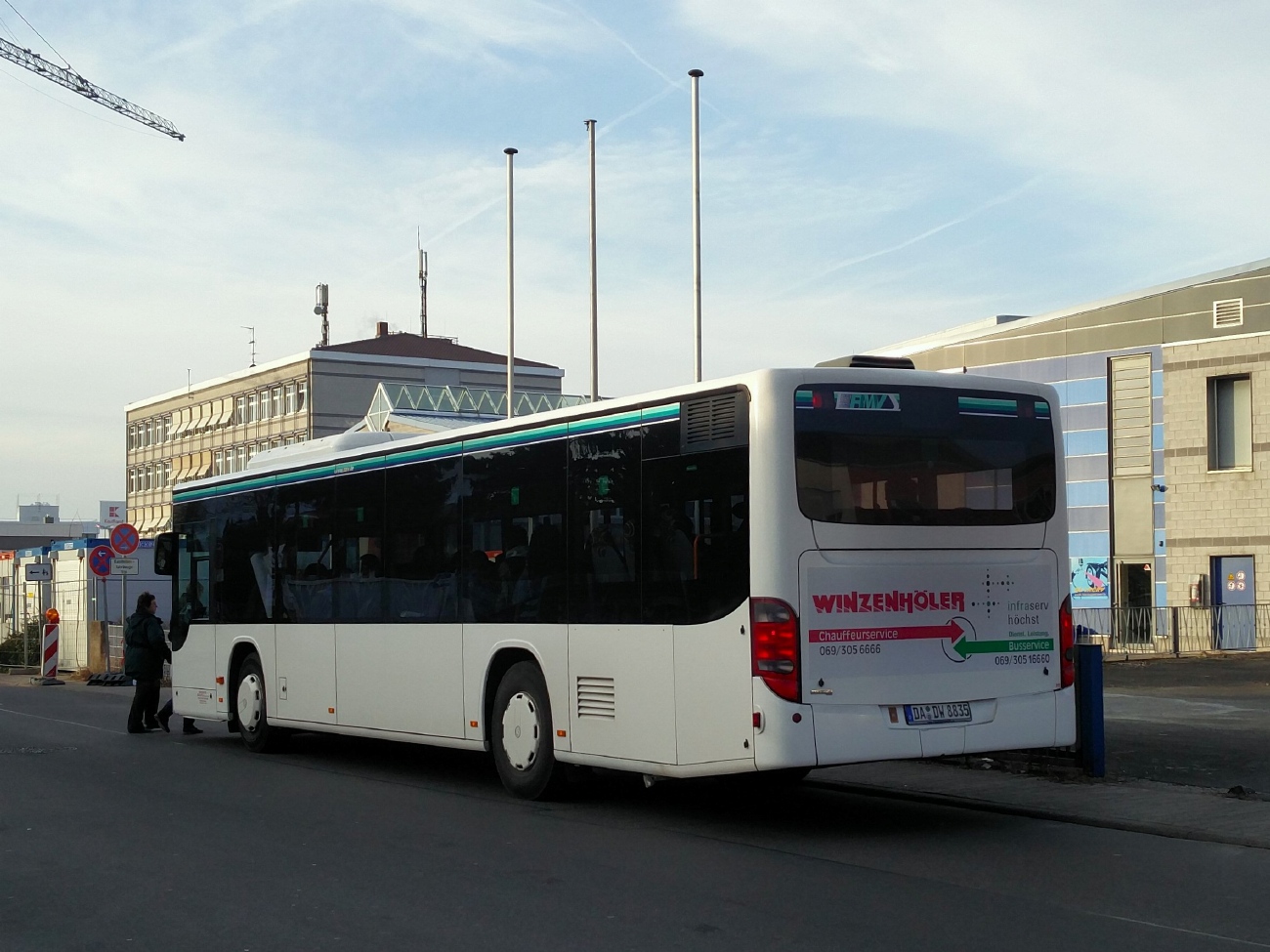 Гессен, Setra S415NF № DA-DW 8835