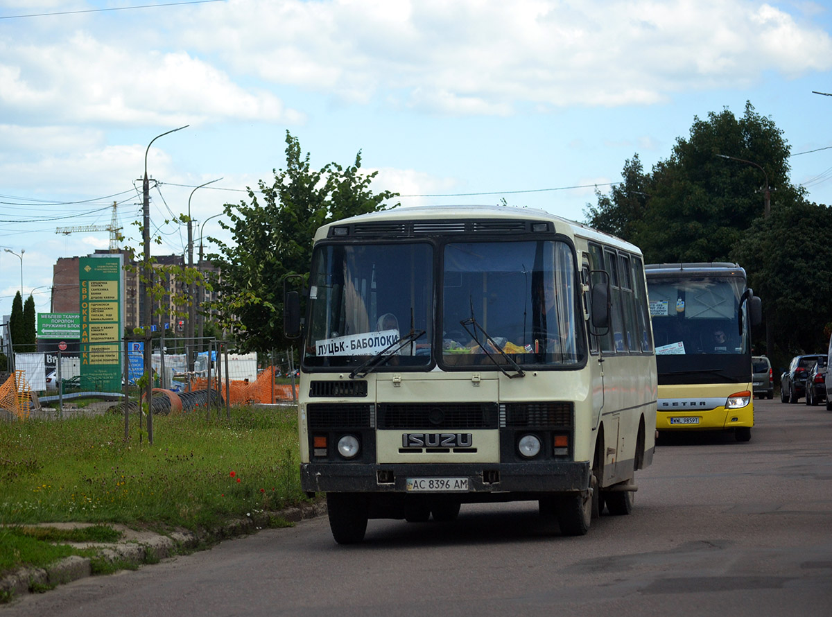 Волынская область, ПАЗ-32053 № AC 8396 AM