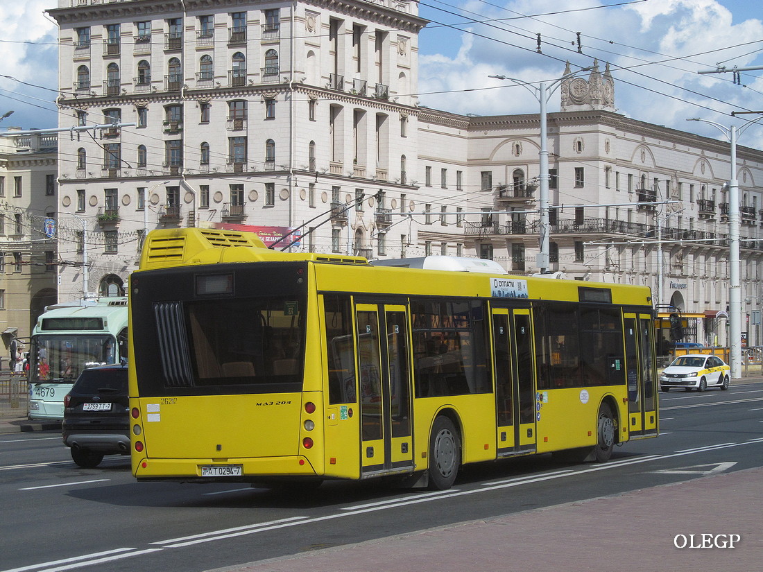 Mińsk, MAZ-203.088 Nr 026212