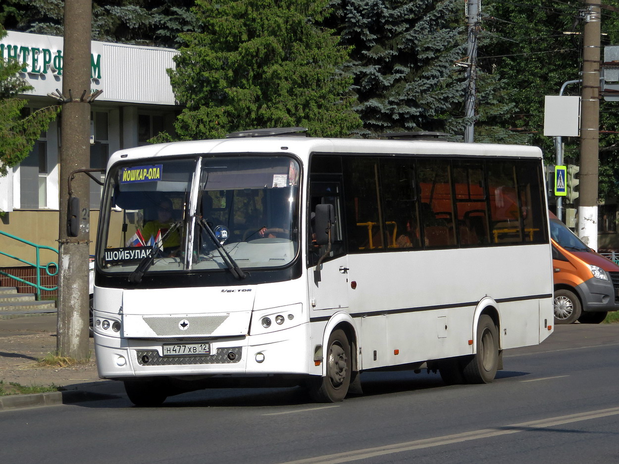 Марий Эл, ПАЗ-320414-05 "Вектор" (1-2) № Н 477 ХВ 12