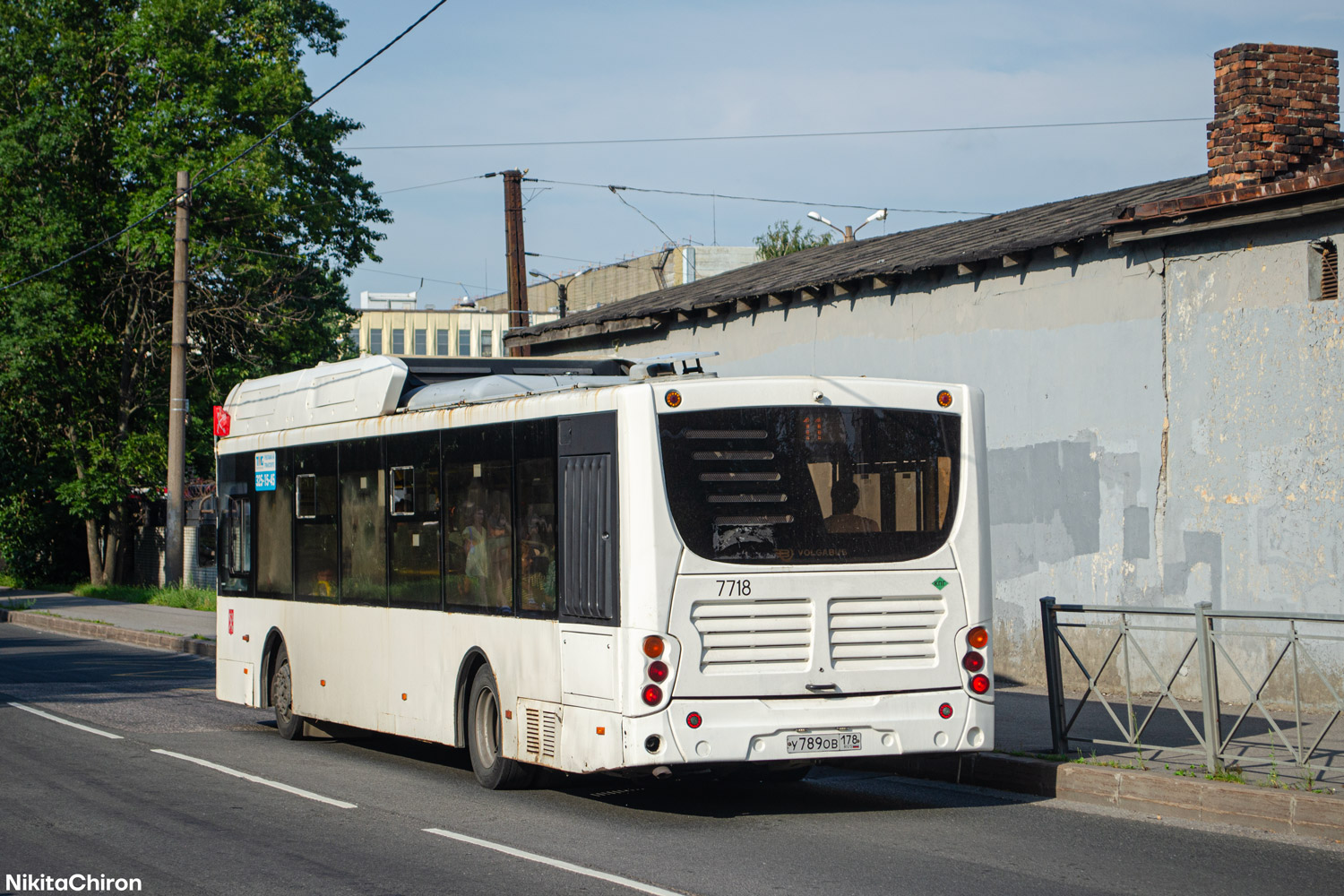 Санкт-Петербург, Volgabus-5270.G2 (CNG) № 7718